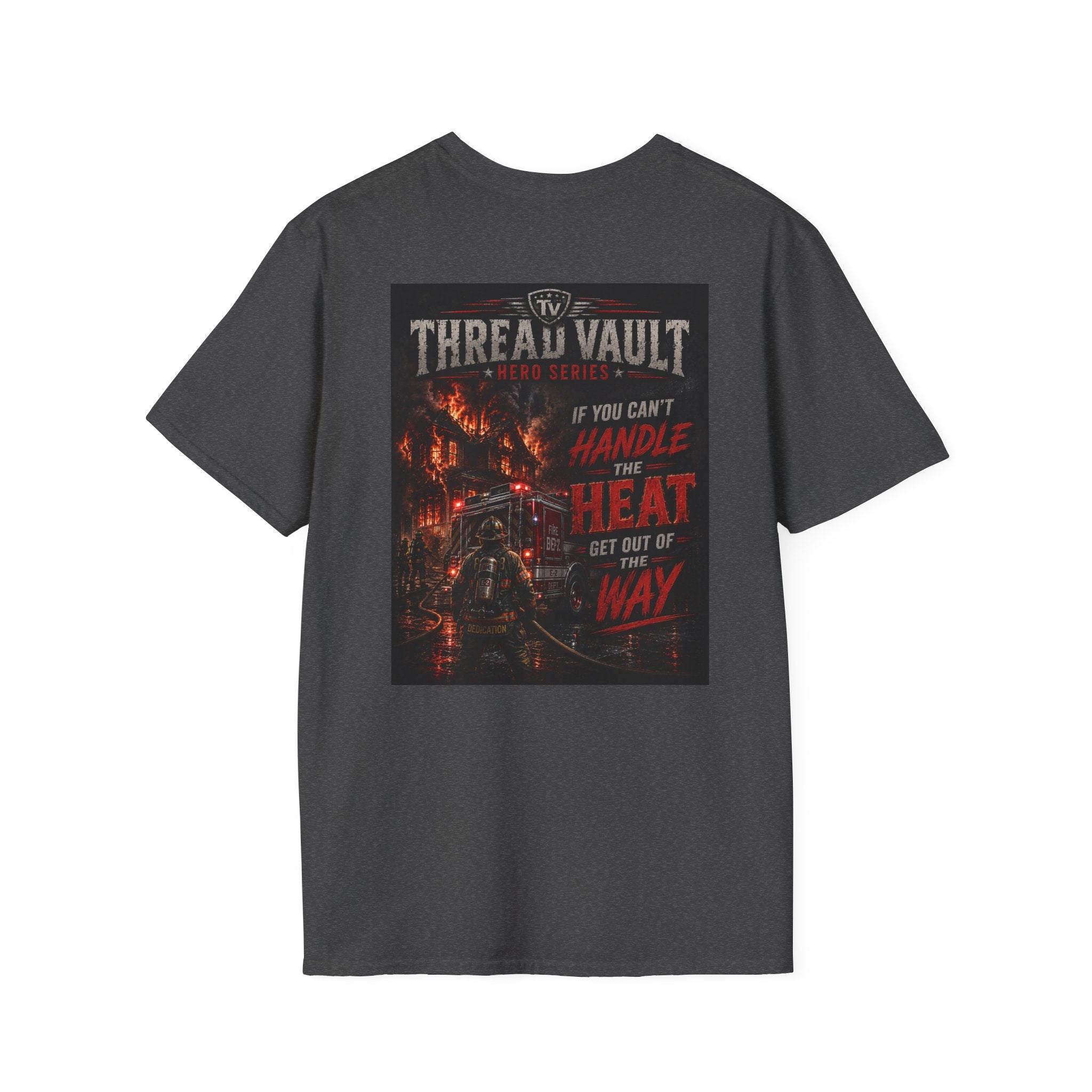 Into the Flames | Hero Series | TVHR-002 | Premium Graphic Tee