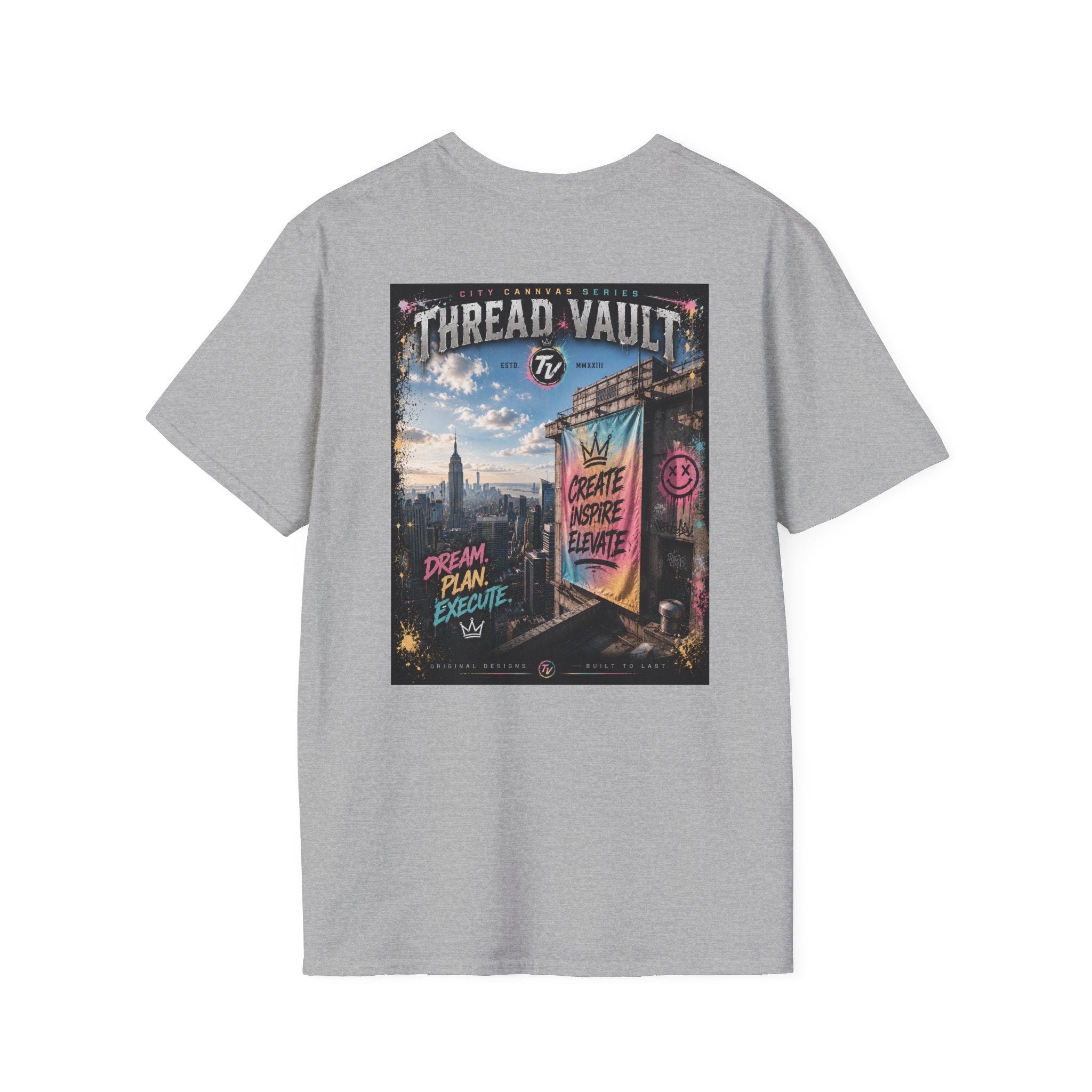 Rise Above | City Canvas Series | CVC-008 | Premium Graphic Tee