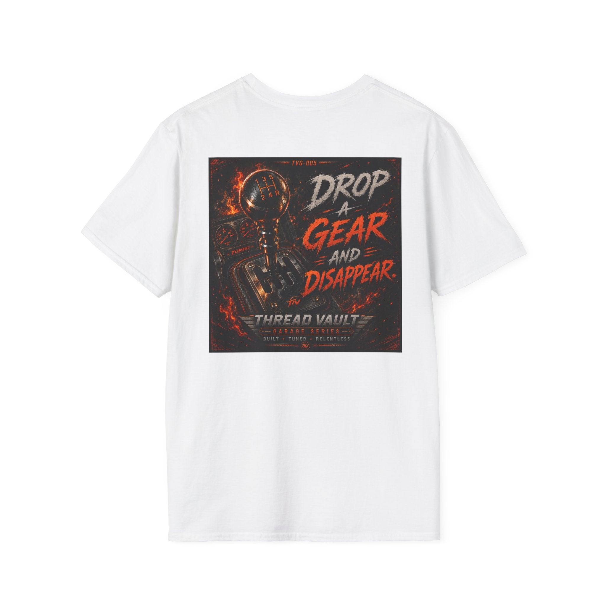 Shift Gears | Garage Series | TVG-005 | Premium Graphic Tee