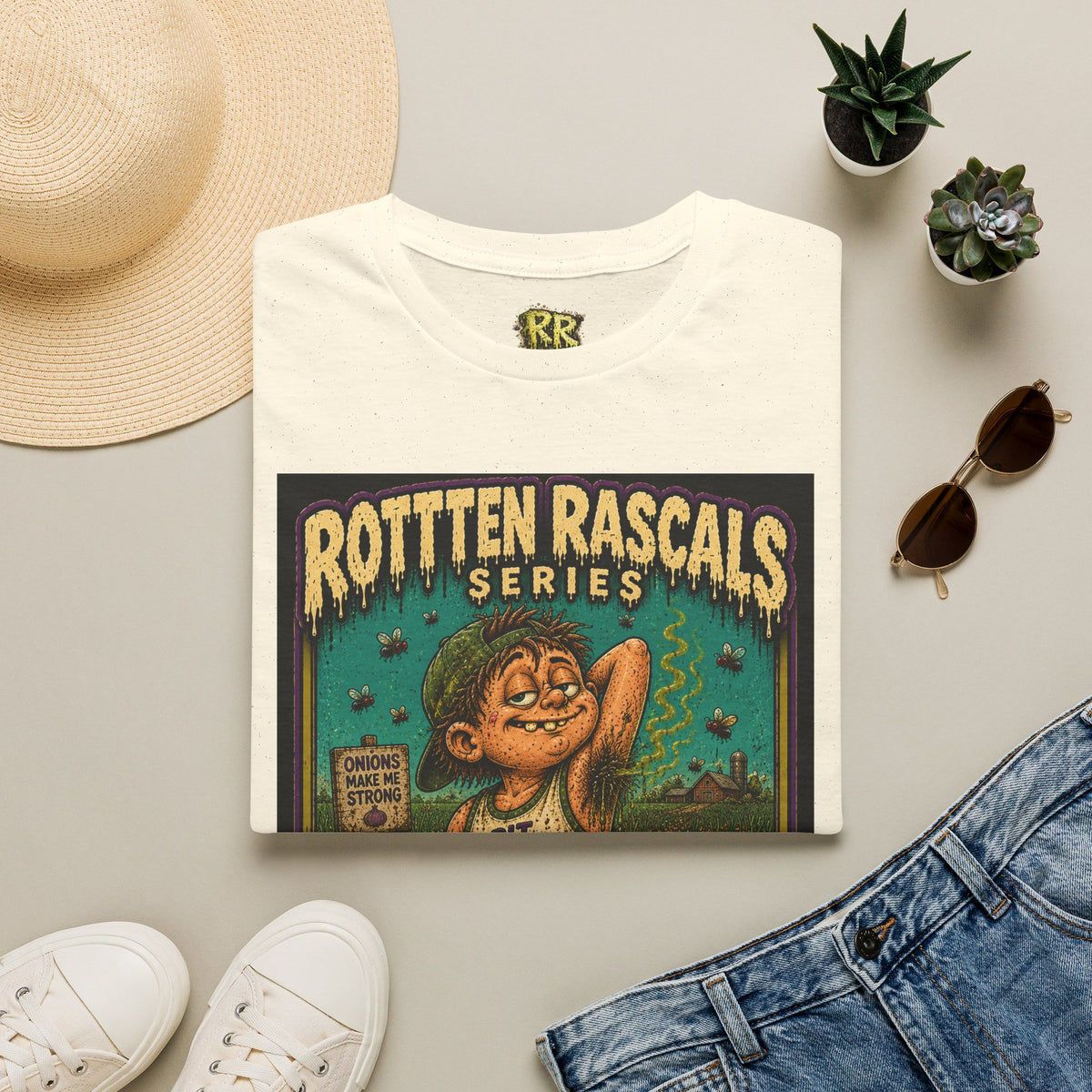 Onion Oscar | Rotten Rascals Series | RR-004 | Premium Graphic Tee