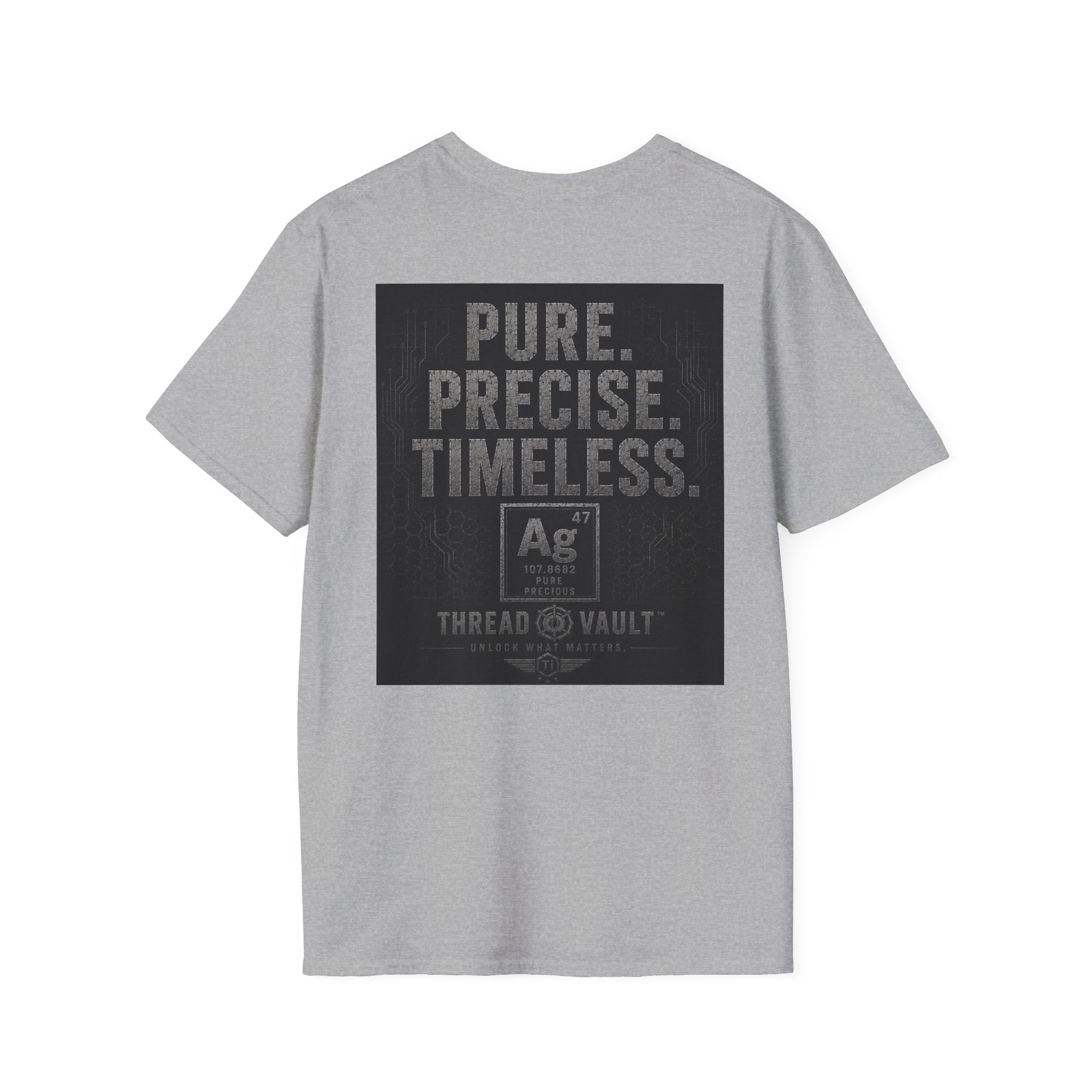 Silver | Element Series TVE-006 | Premium Graphic Tee