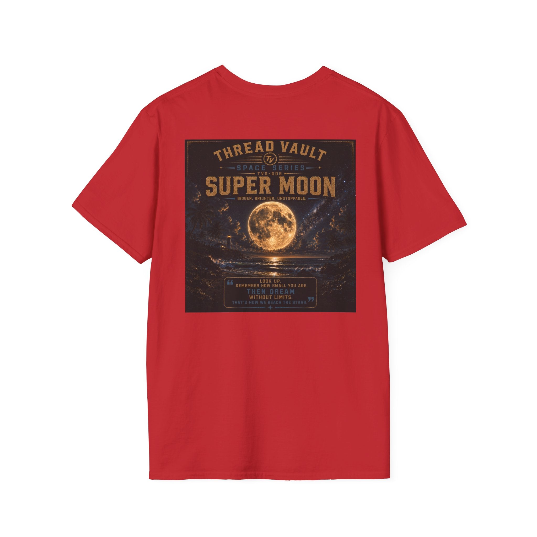 Super Moon | Space Series | TVS-009 | Premium Graphic Tee