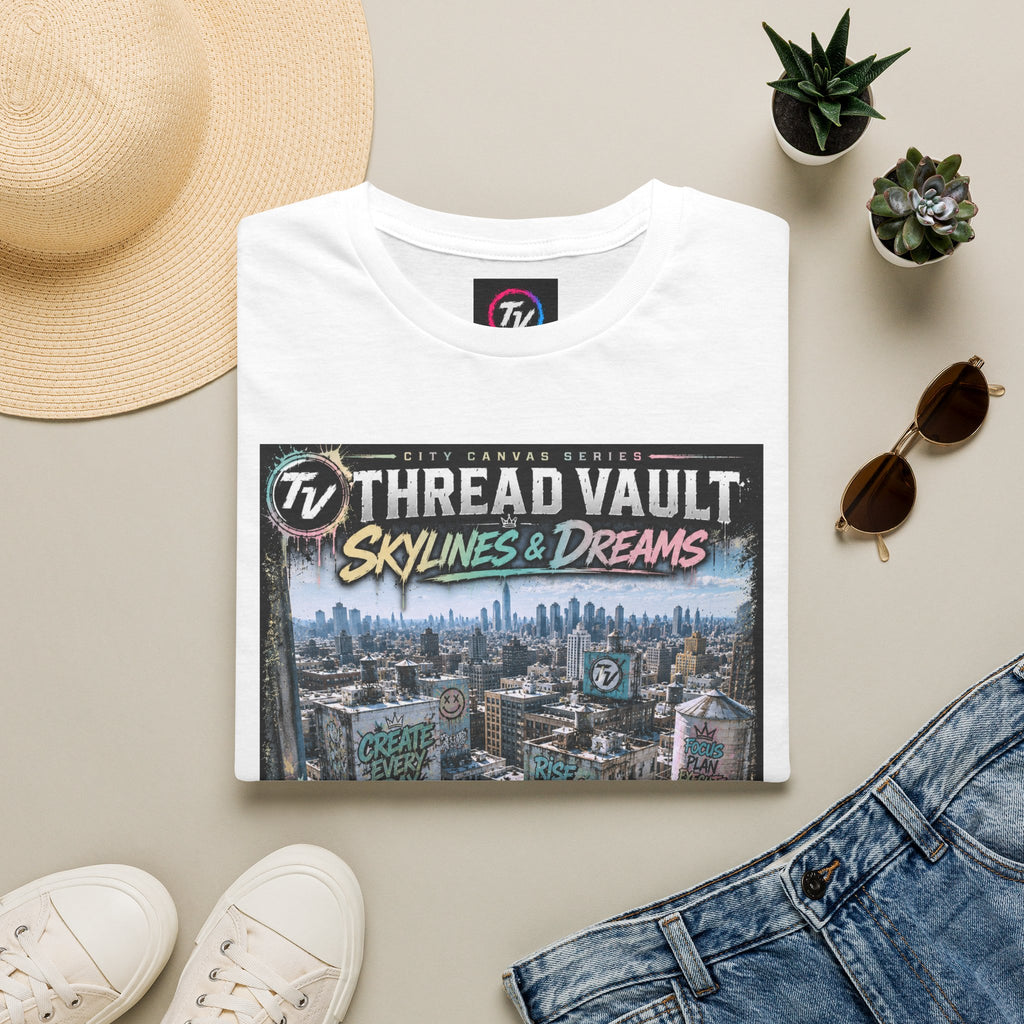 Skylines & Dreams | City Canvas Series | CVC-009 | Premium Graphic Tee
