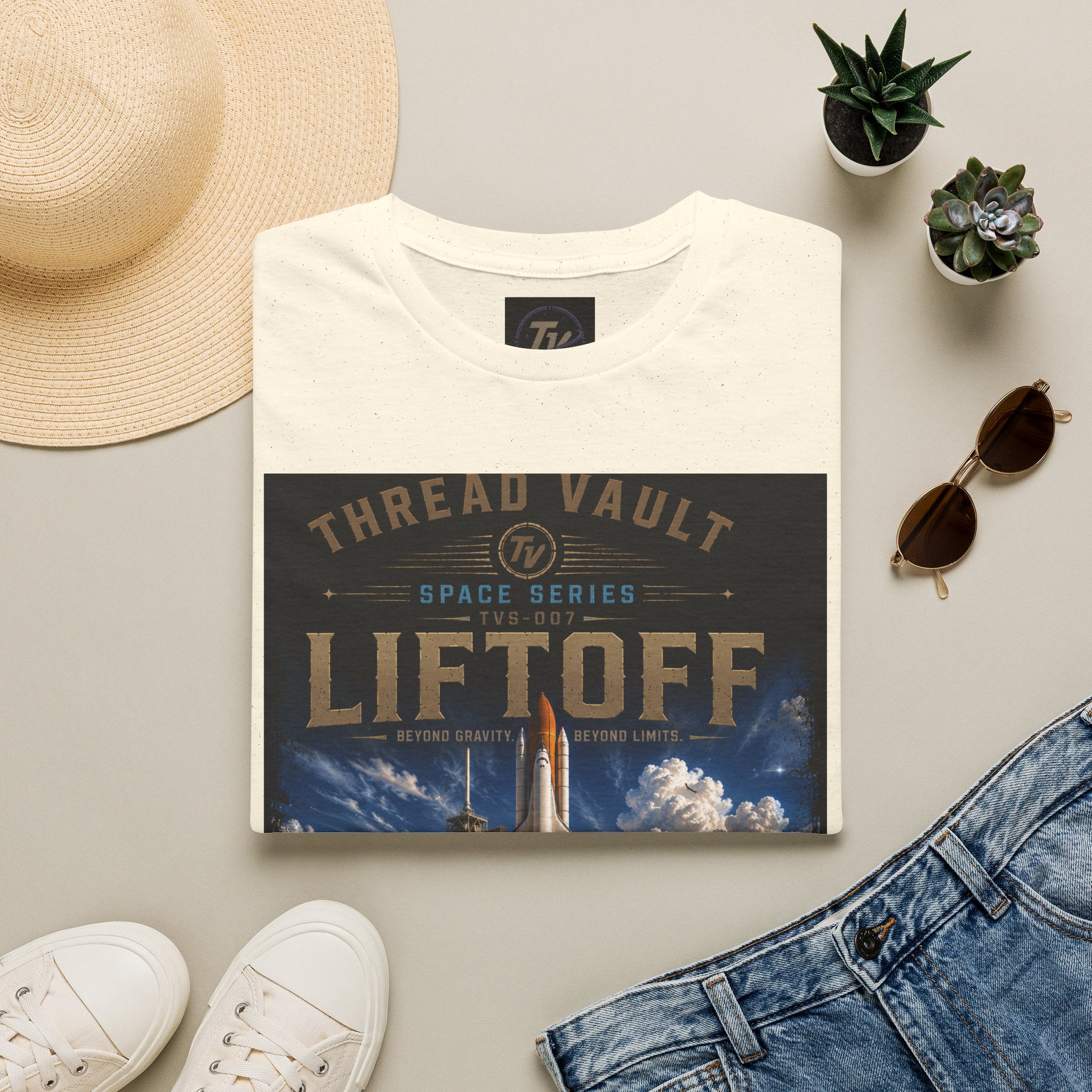 Liftoff | Space Series | TVS-007 | Premium Graphic Tee