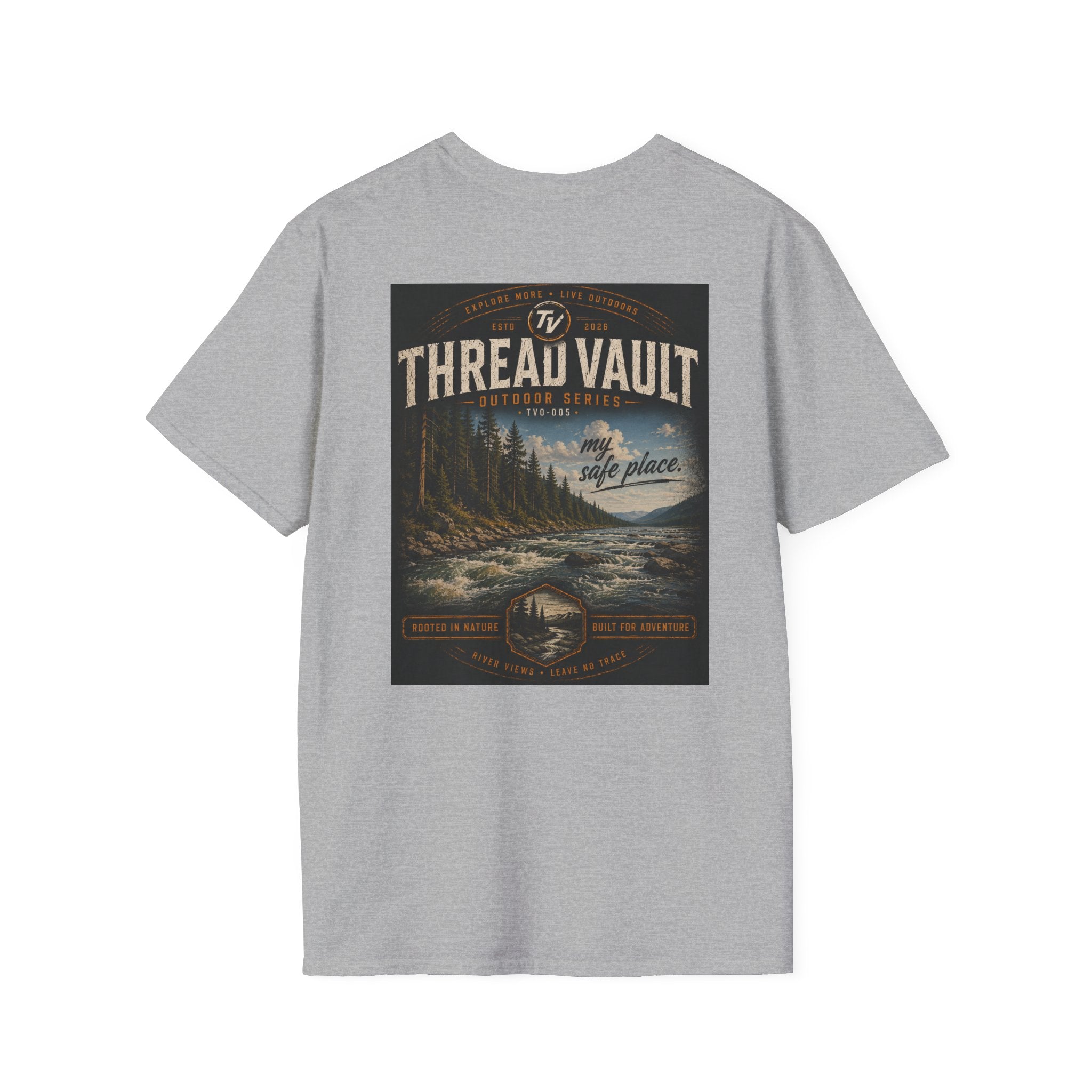 River Rapids | Outdoor Series | TVO-005 | Premium Graphic Tee