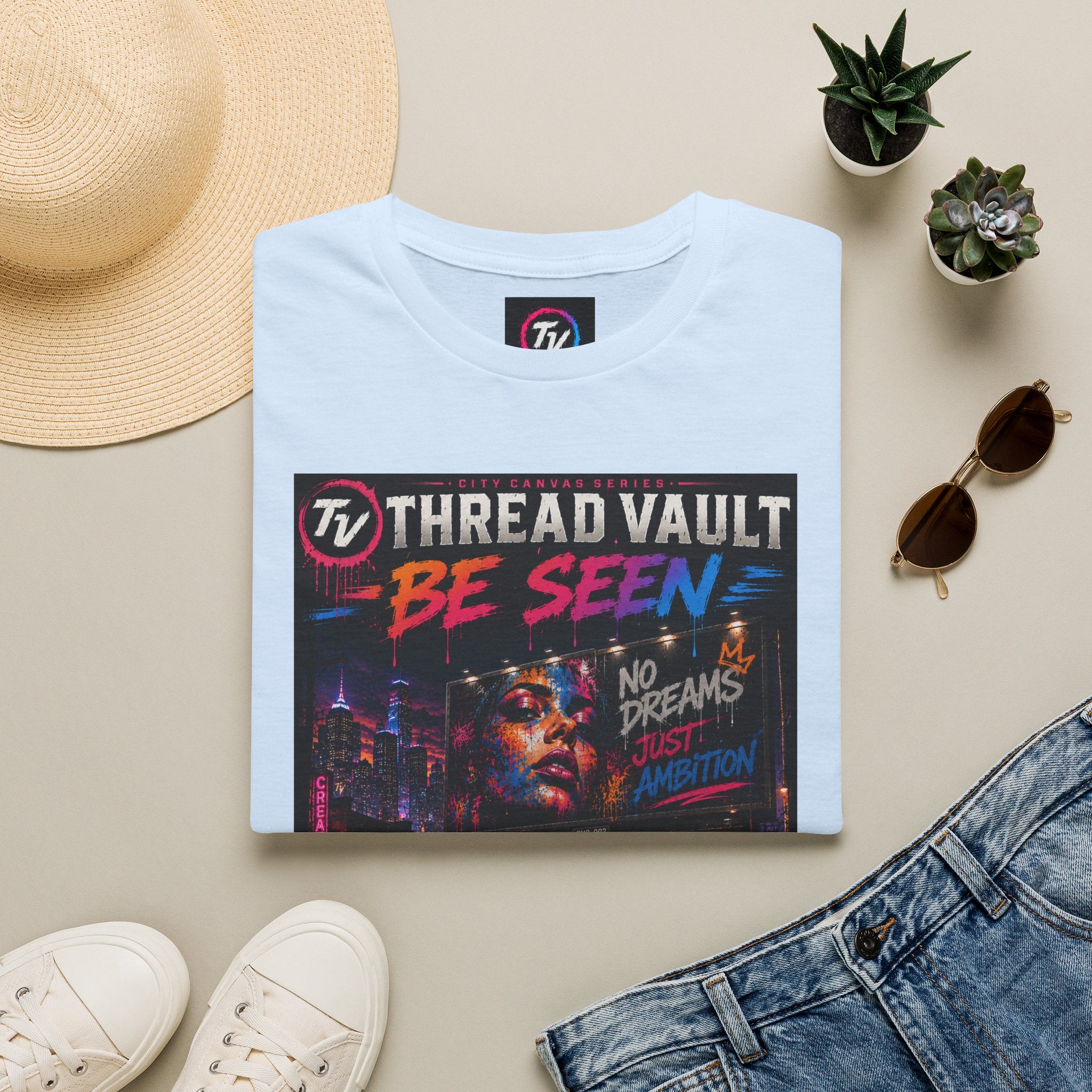 Be Seen | City Canvas Series | CVC-003 | Premium Graphic Tee