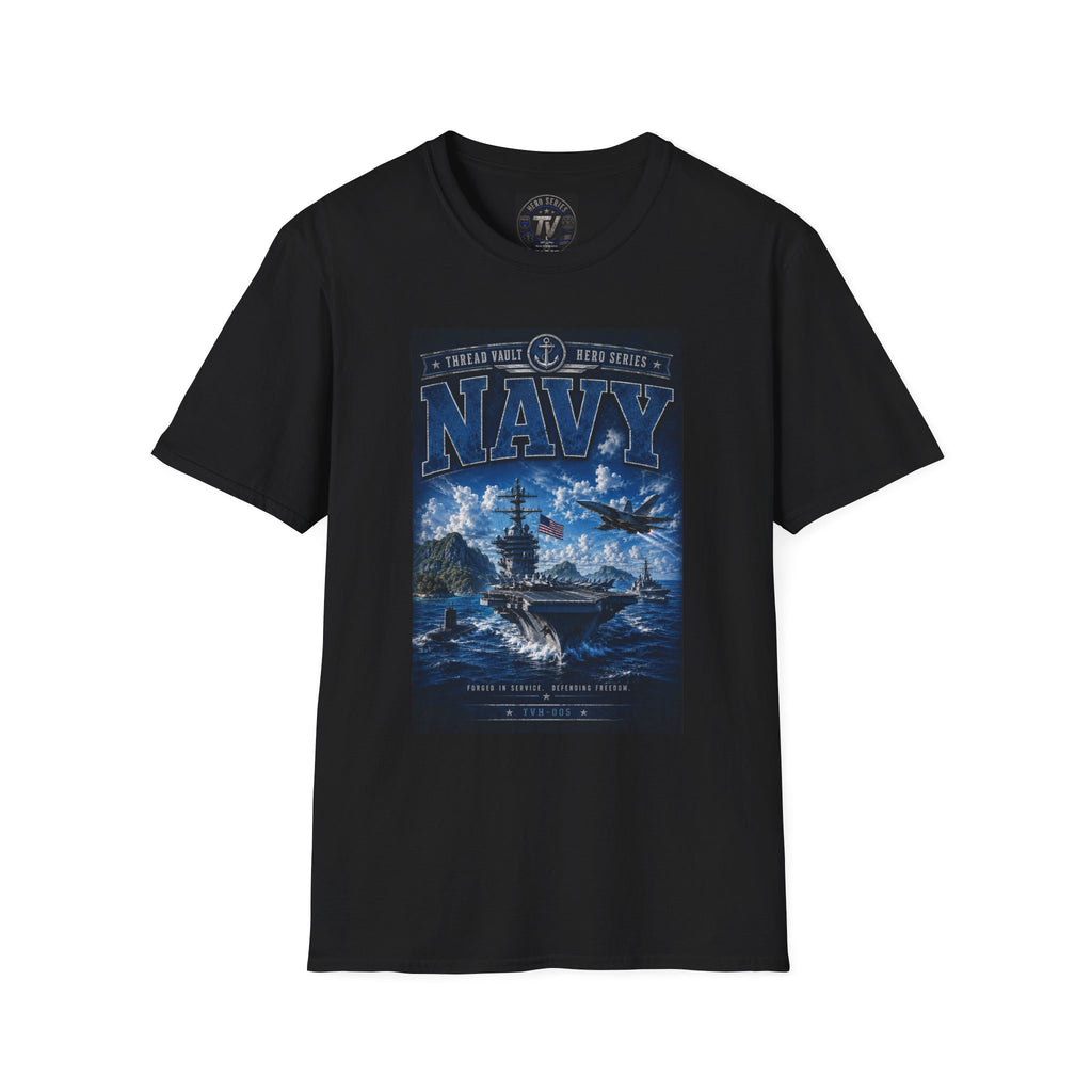 NAVY / HERO SERIES / TVH-005 / PREMIUM GRAPHIC TEE