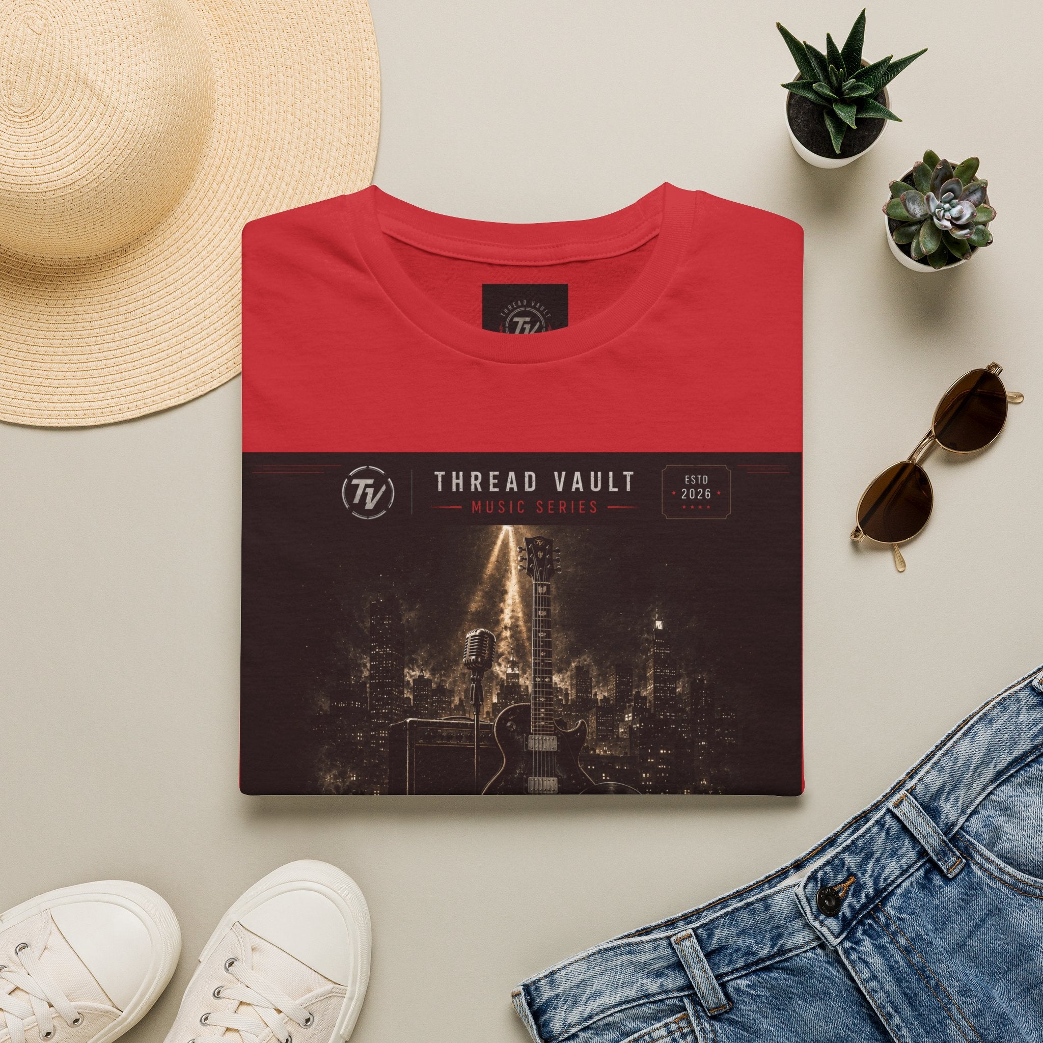 Rock & Rhythm | Music Series | TVM-001 | Premium Graphic Tee