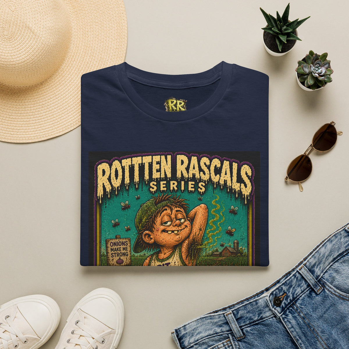 Onion Oscar | Rotten Rascals Series | RR-004 | Premium Graphic Tee