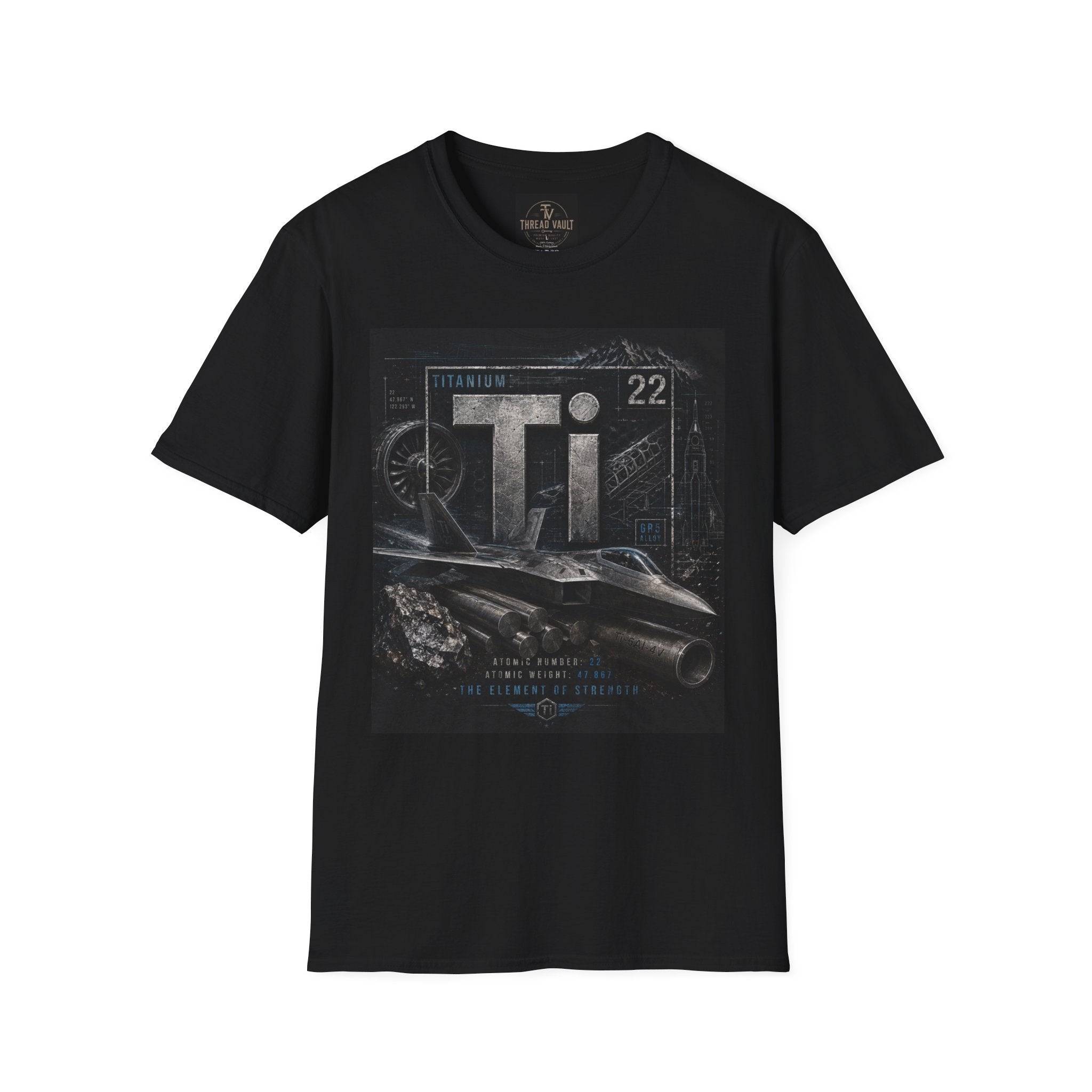 Titanium | Element Series TVE-003 | Premium Graphic Tee