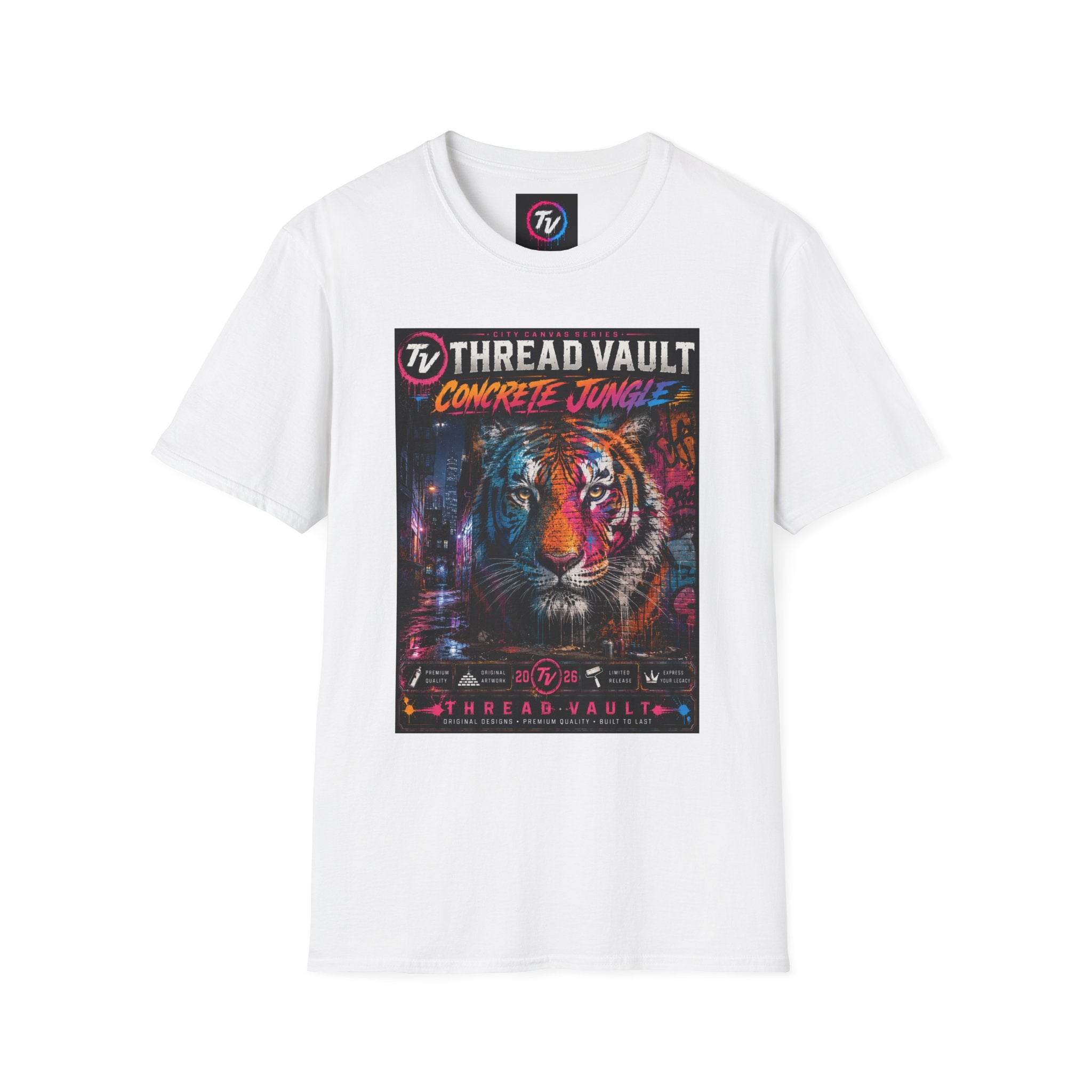 Concrete Jungle | City Canvas Series | CVC-001 | Premium Graphic Tee