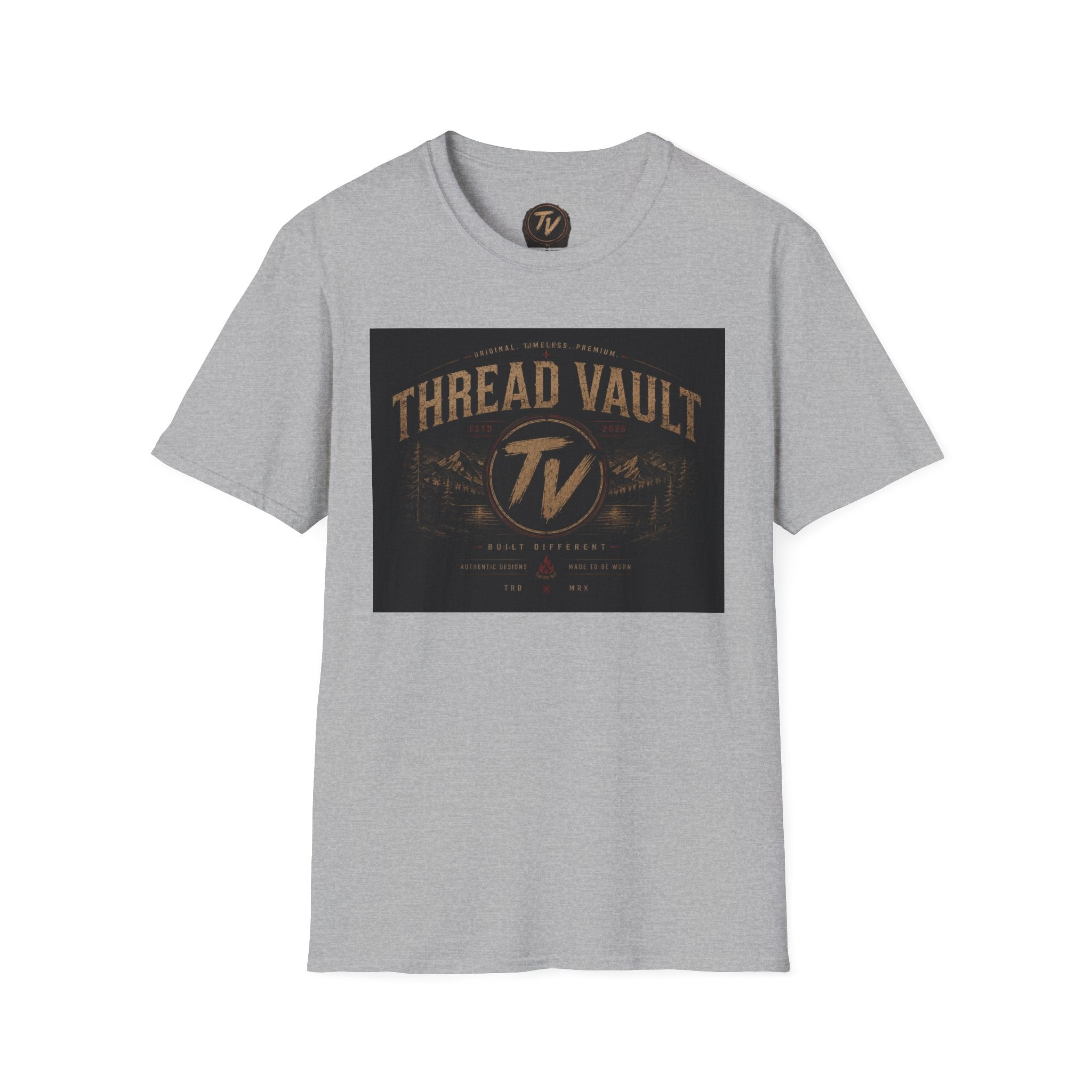 Built Different | Signature Series | TVC-001 | Premium Graphic Tee