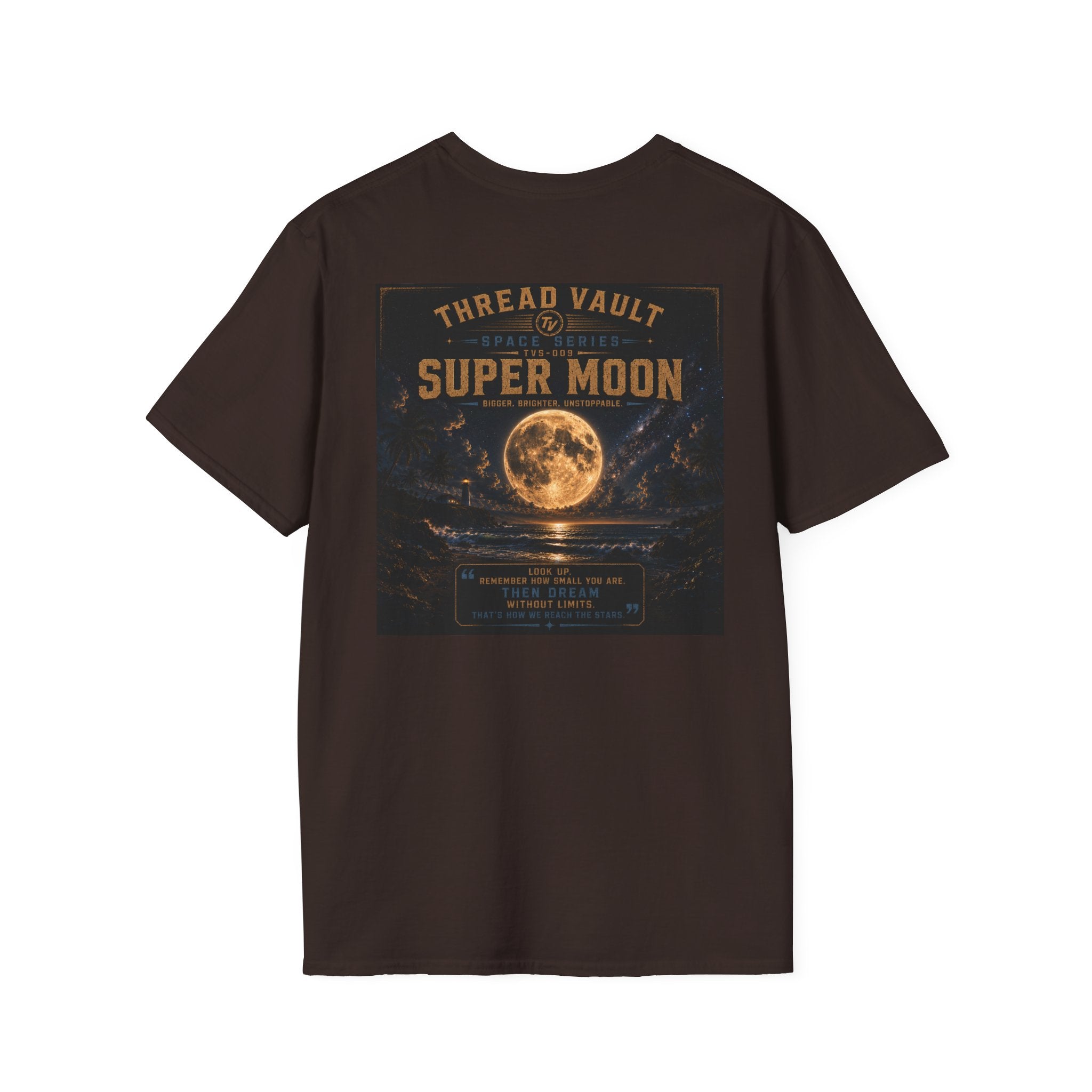 Super Moon | Space Series | TVS-009 | Premium Graphic Tee