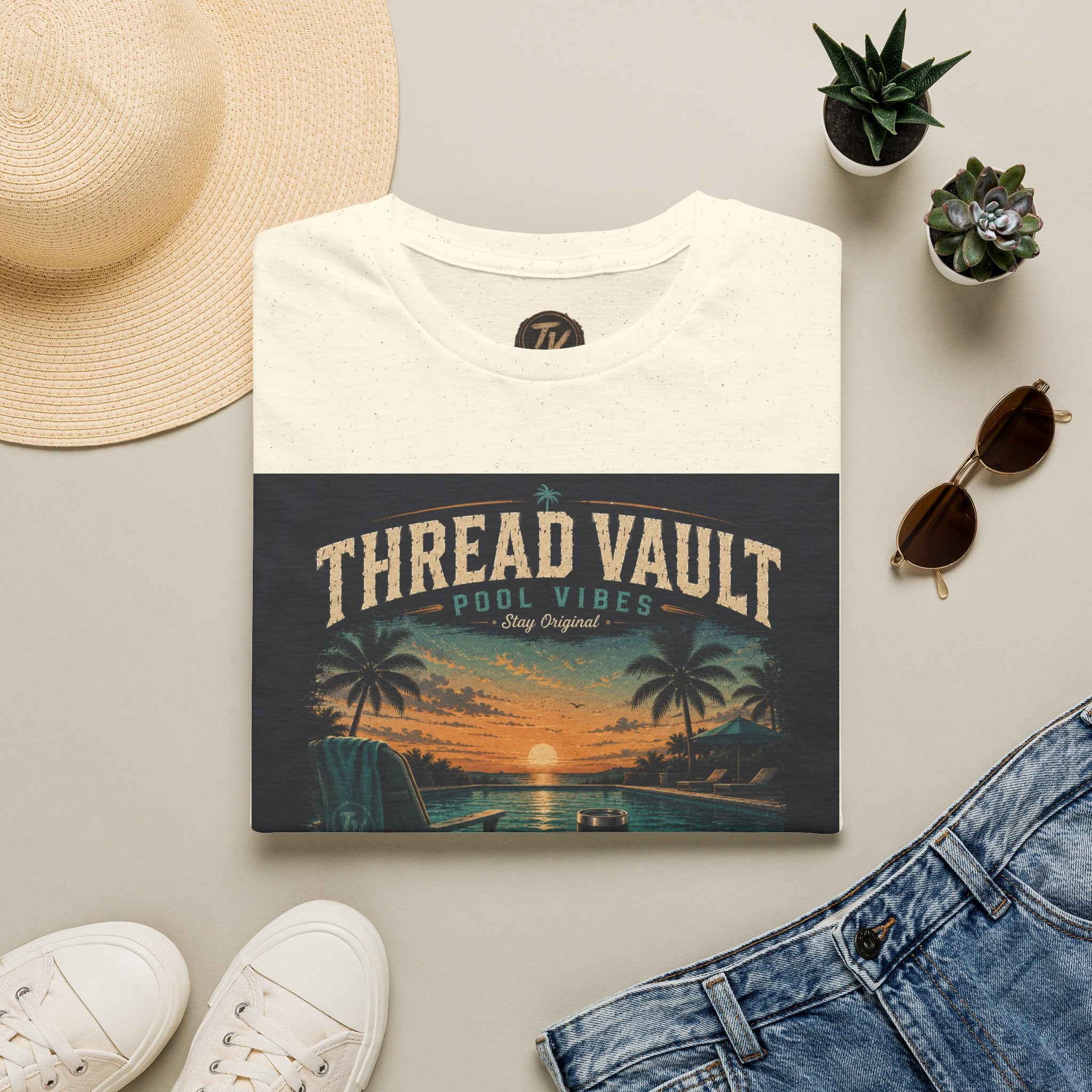 Pool Vibes | Signature Series | TVC-005 | Premium Graphic Tee