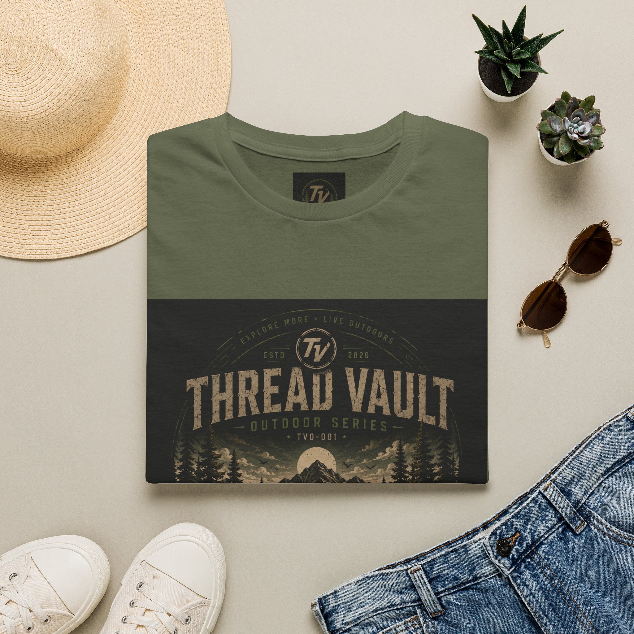 Summit | Outdoor Series | TVO-001 | Premium Graphic Tee