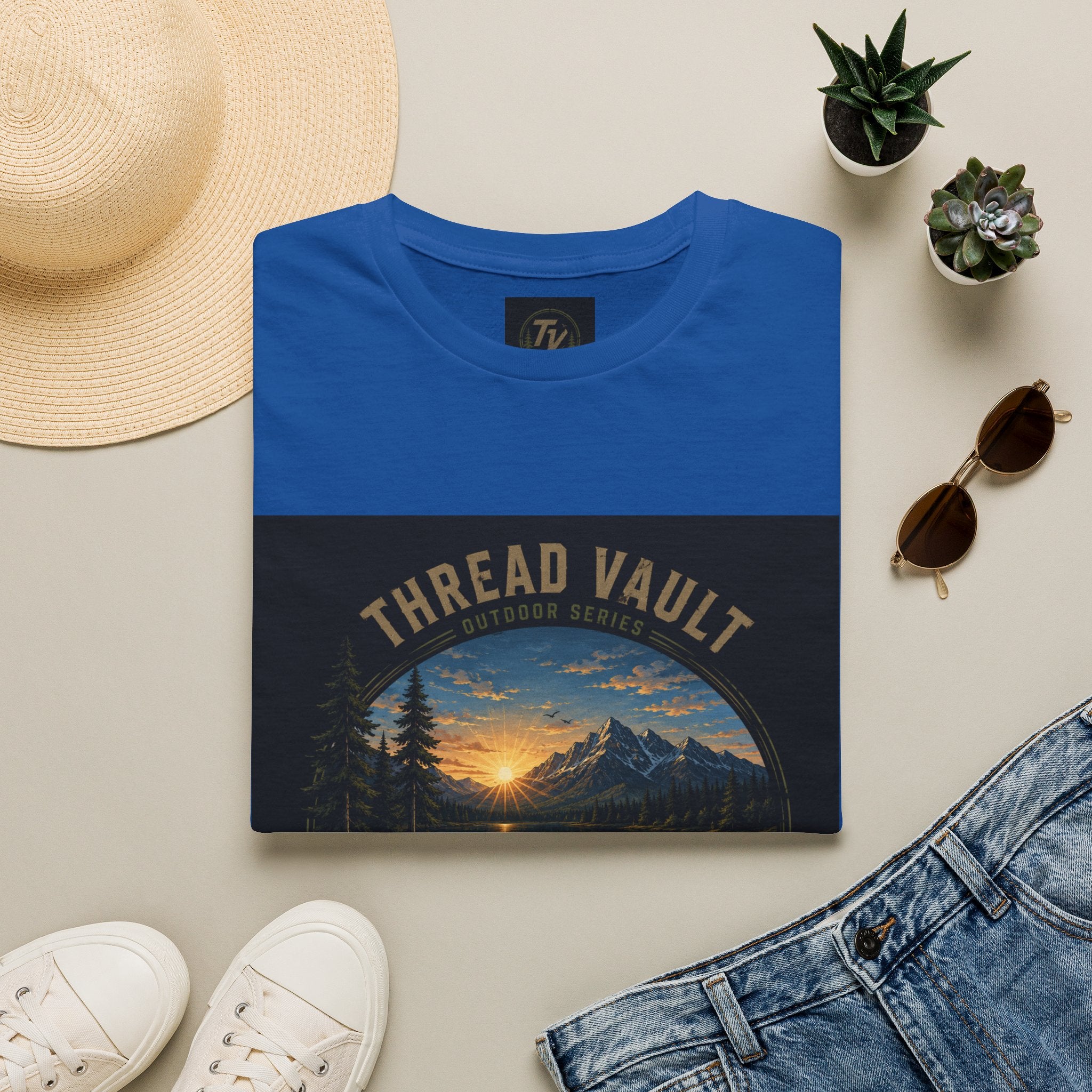 Happy Place | Outdoor Series | TVO-002 | Premium Graphic Tee