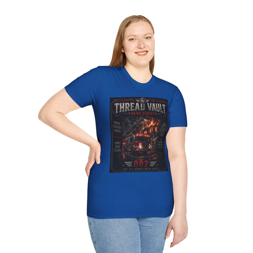 Into the Flames | Hero Series | TVHR-002 | Premium Graphic Tee