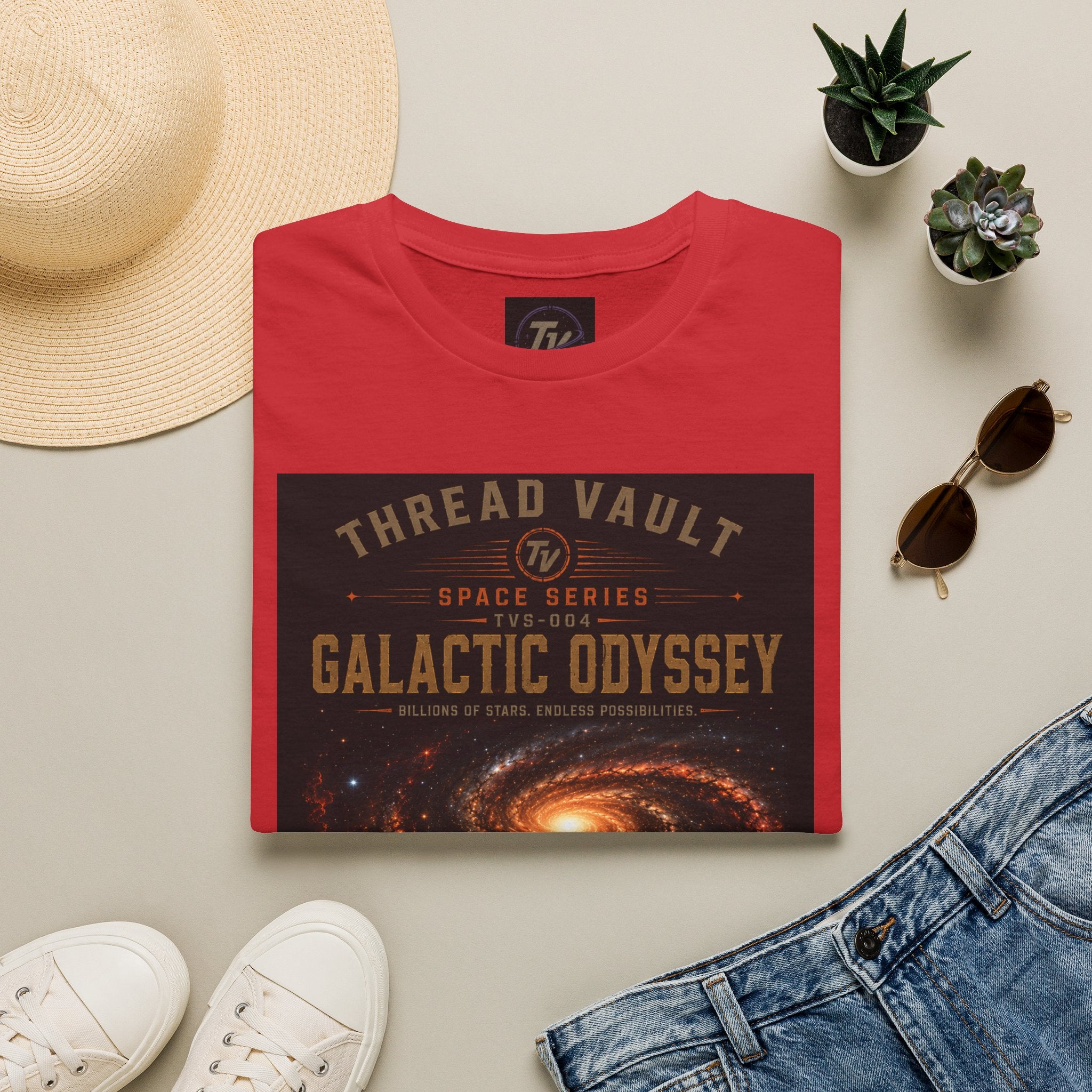 Galactic Odyssey | Space Series | TVS-004 | Premium Graphic Tee