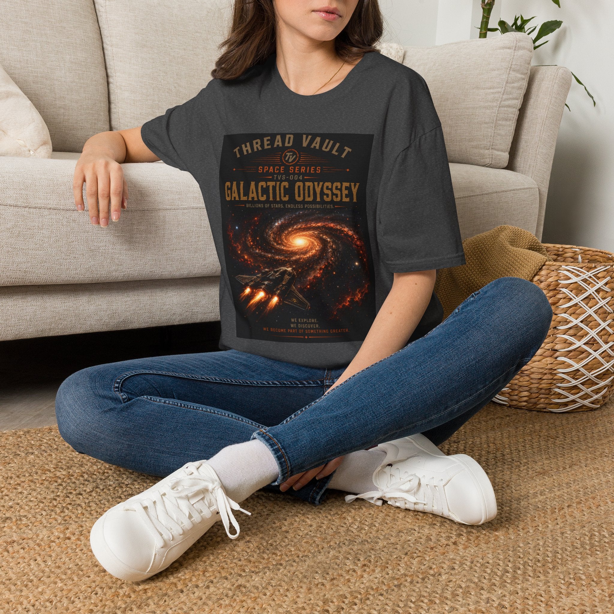 Galactic Odyssey | Space Series | TVS-004 | Premium Graphic Tee