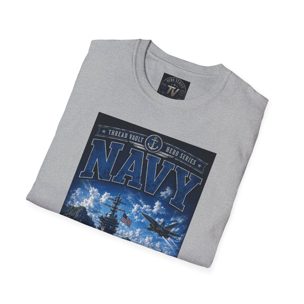 NAVY / HERO SERIES / TVH-005 / PREMIUM GRAPHIC TEE
