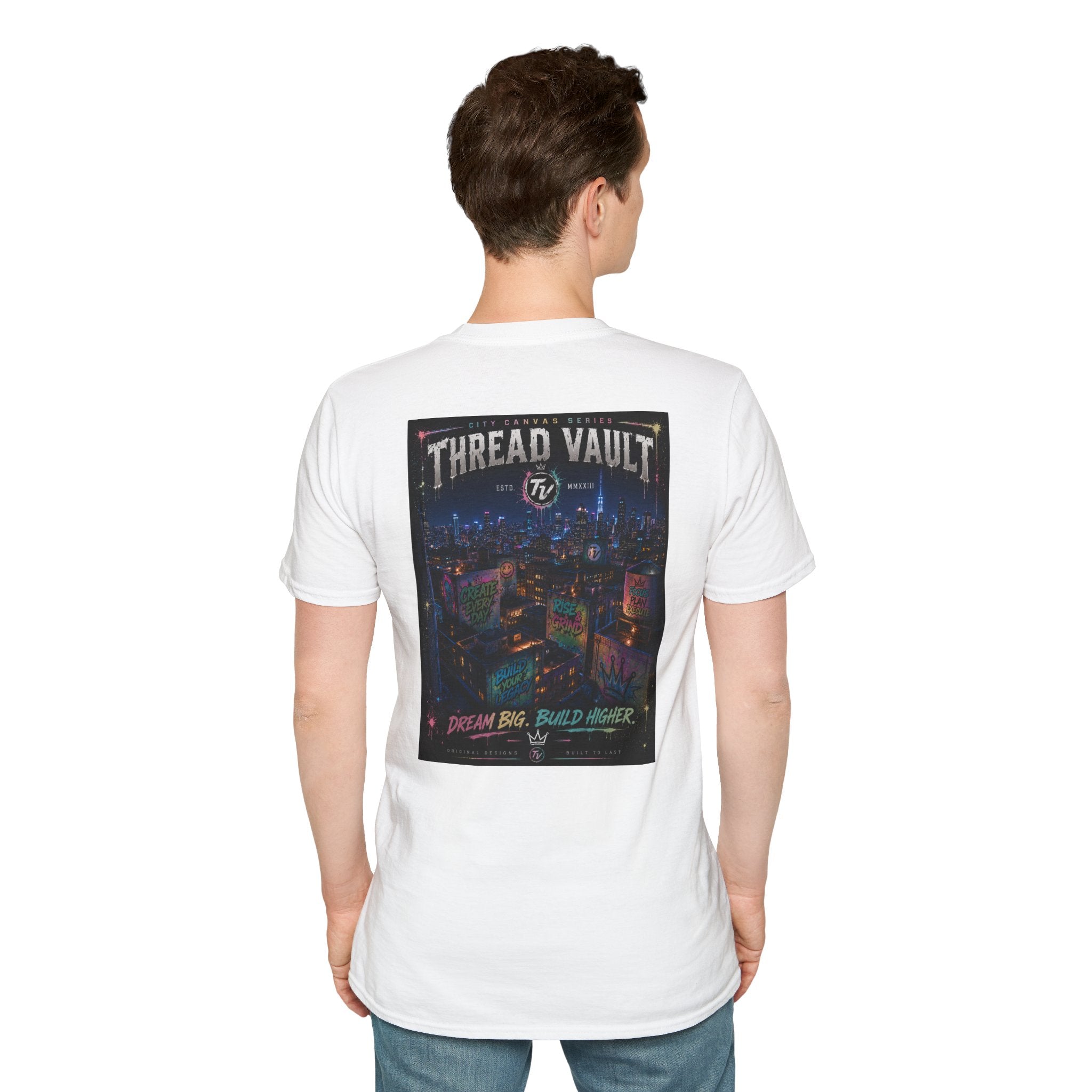 Skylines & Dreams | City Canvas Series | CVC-009 | Premium Graphic Tee