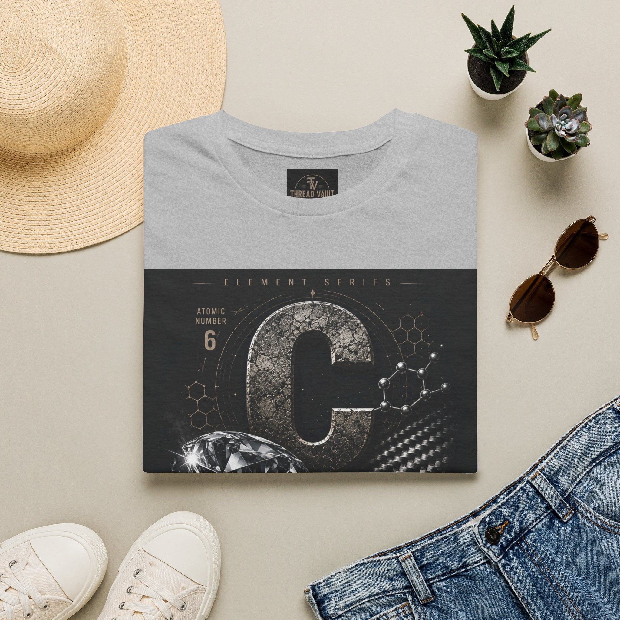 Carbon Element TVE-001 Chemistry Graphic Tee