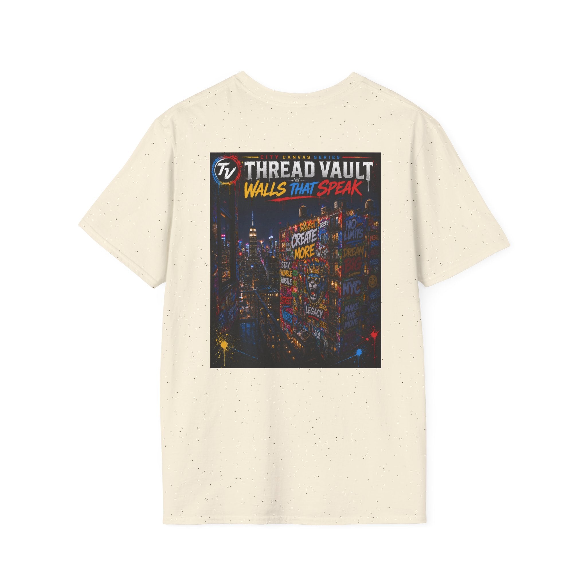 Walls That Speak | City Canvas Series | CVC-010 | Premium Graphic Tee