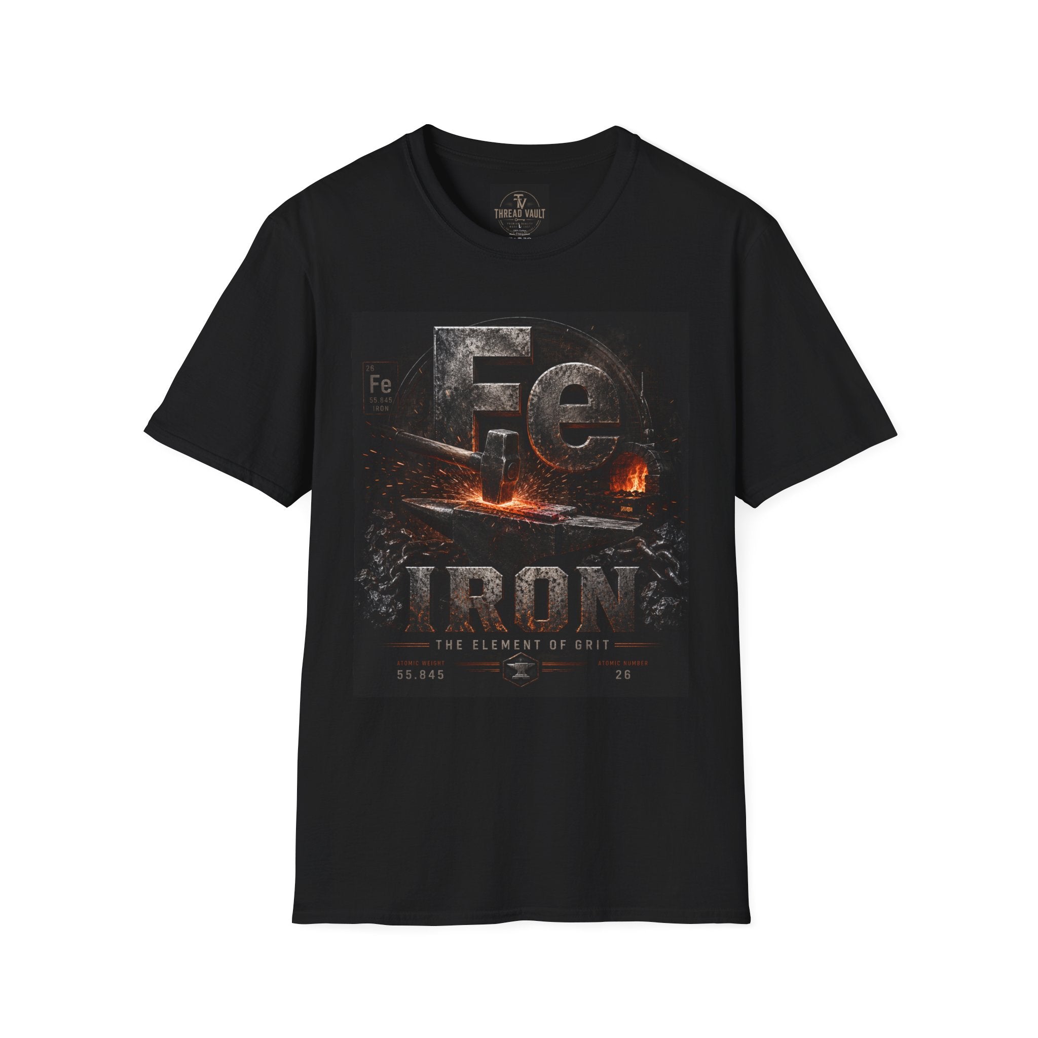 Iron | Element Series TVE002 | Premium Graphic Tee