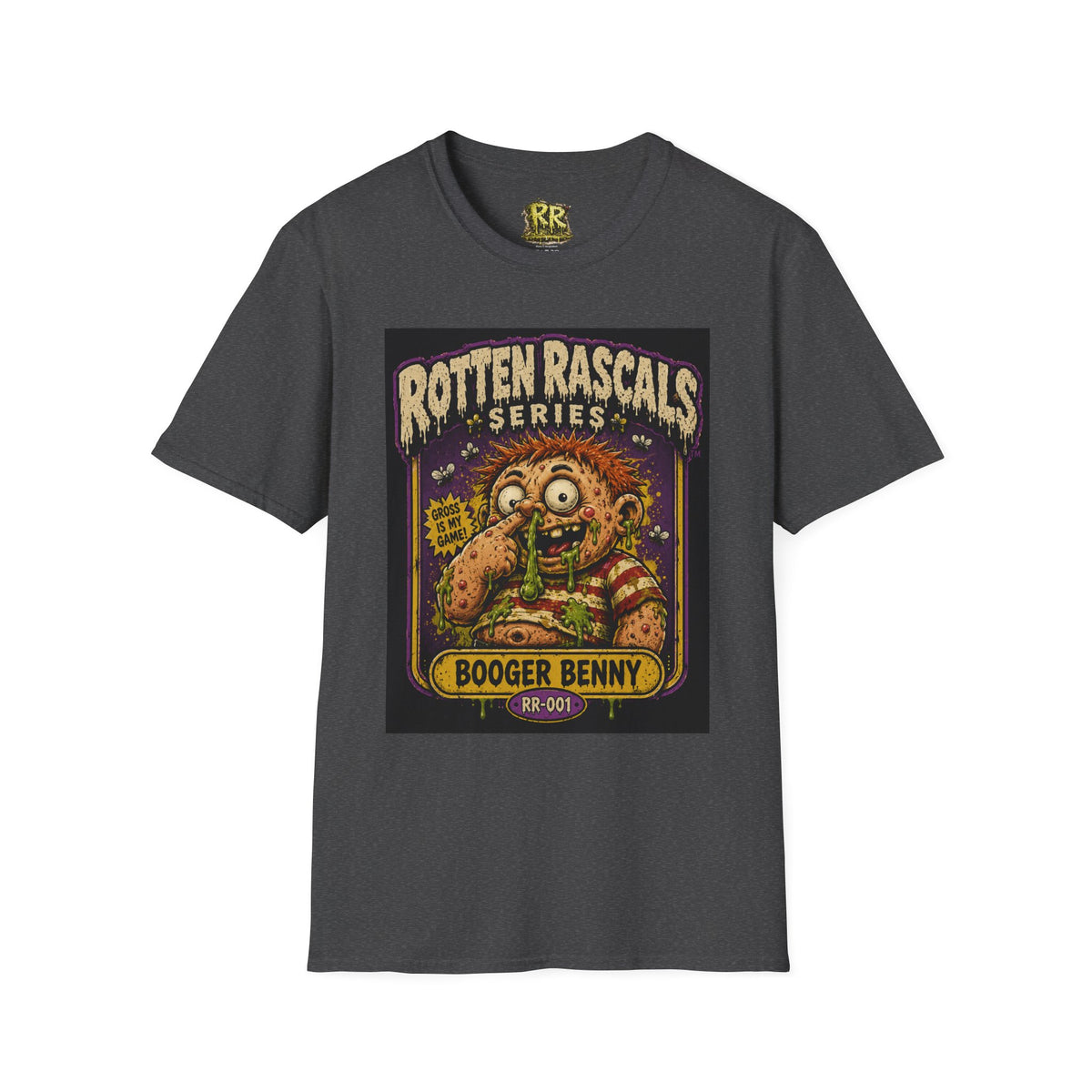 Booger Benny | Rotten Rascals Series | RR-001 | Premium Graphic Tee