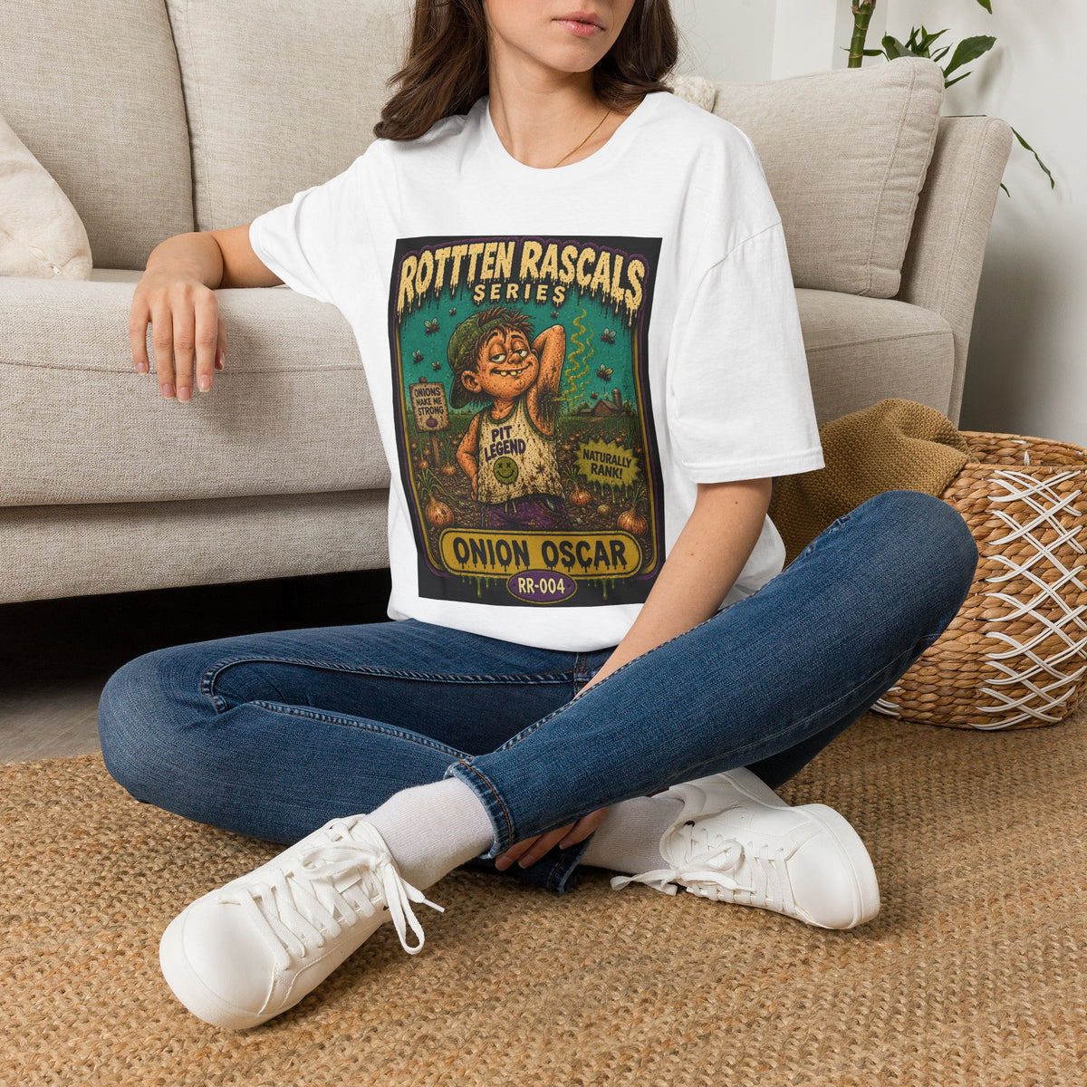 Onion Oscar | Rotten Rascals Series | RR-004 | Premium Graphic Tee