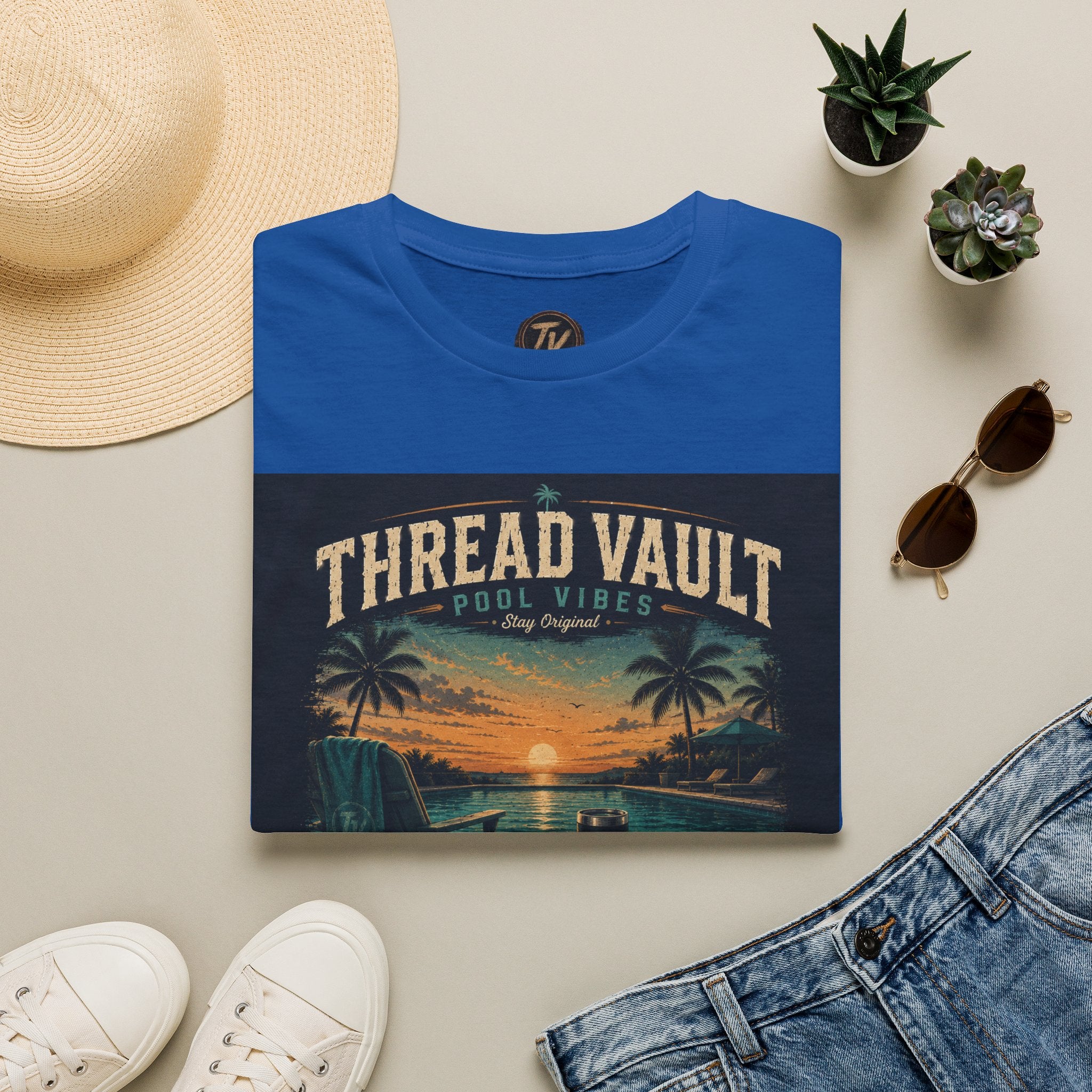 Pool Vibes | Signature Series | TVC-005 | Premium Graphic Tee