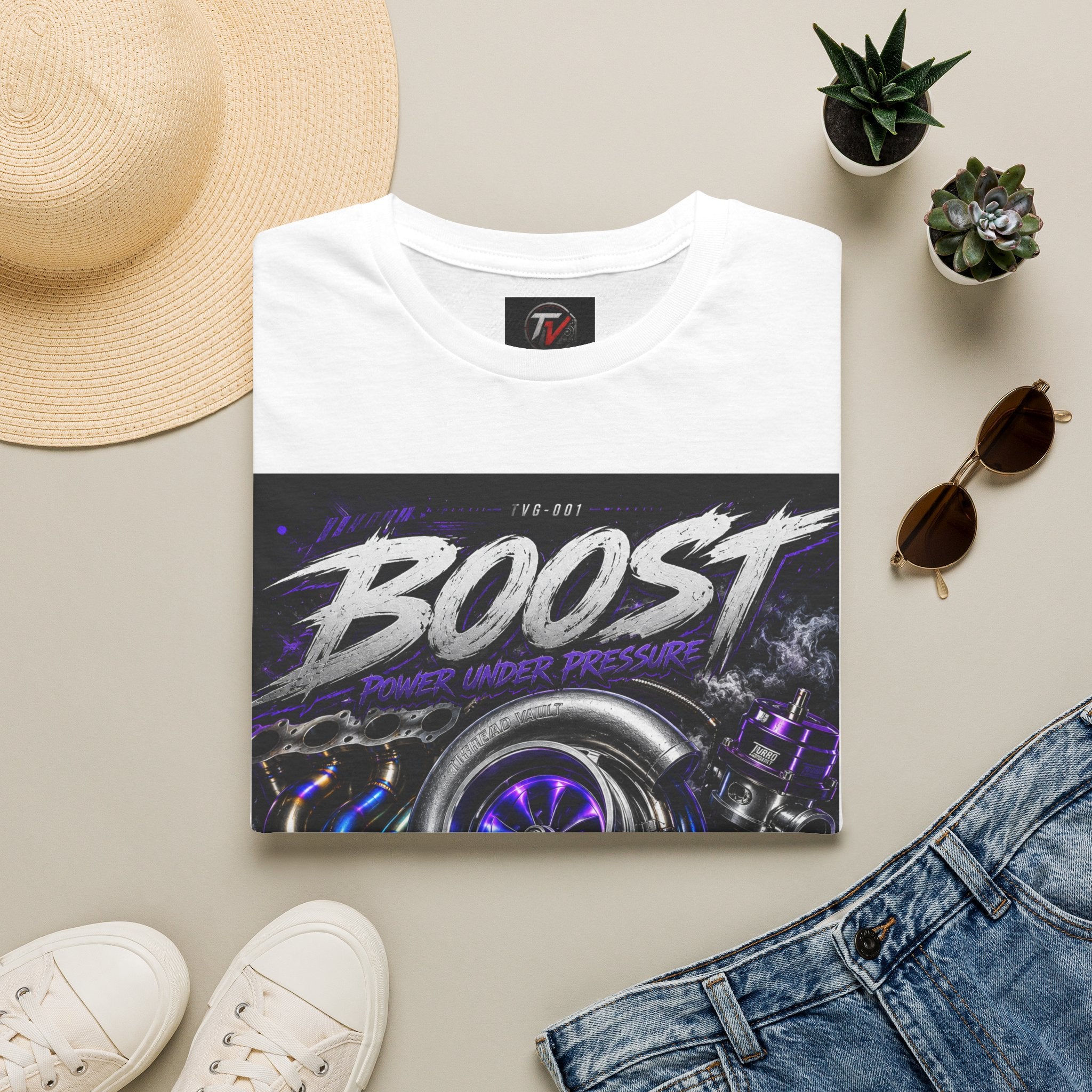 BOOST | Garage Series TVG-001 | Premium Graphic Tee