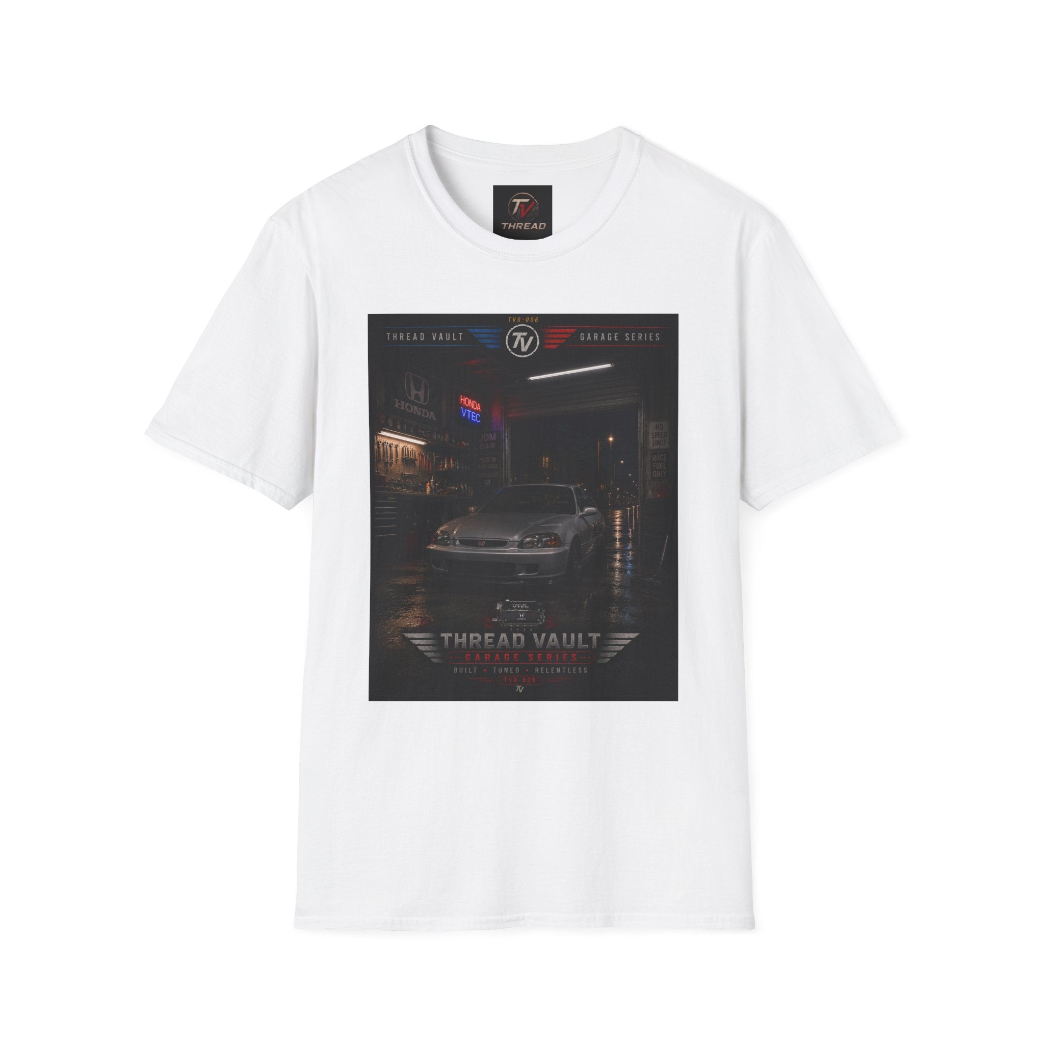 True Racers Come Out at Night | Garage Series | TVG-006 | Premium Graphic Tee