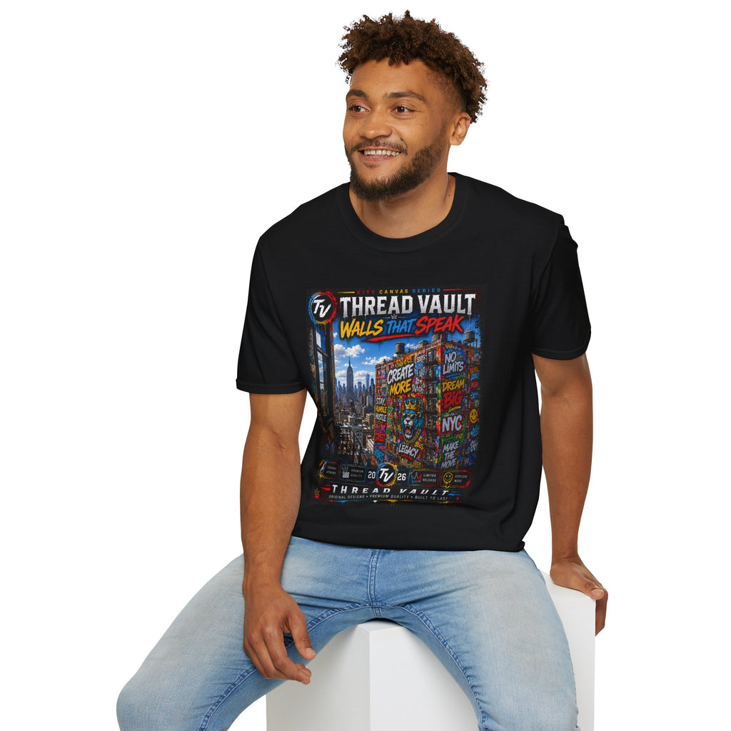 Walls That Speak | City Canvas Series | CVC-010 | Premium Graphic Tee