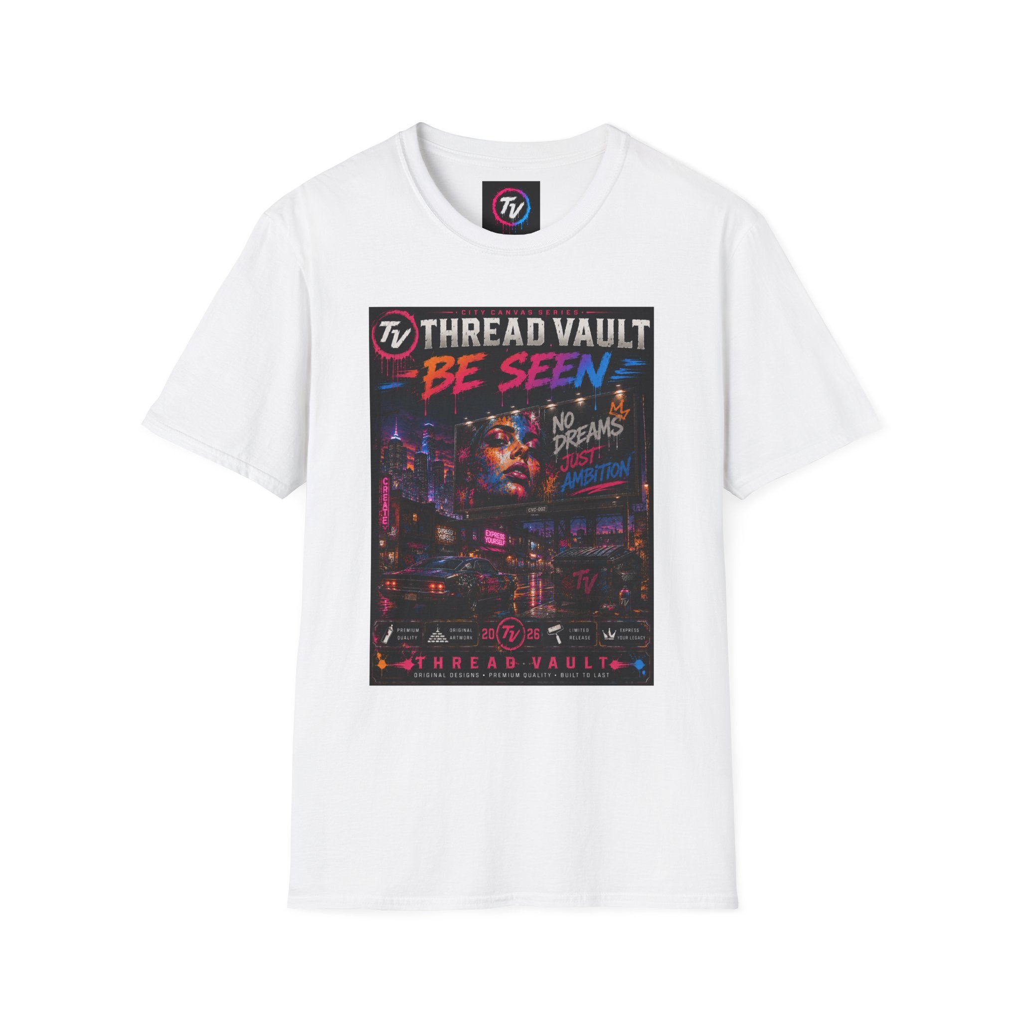 Be Seen | City Canvas Series | CVC-003 | Premium Graphic Tee