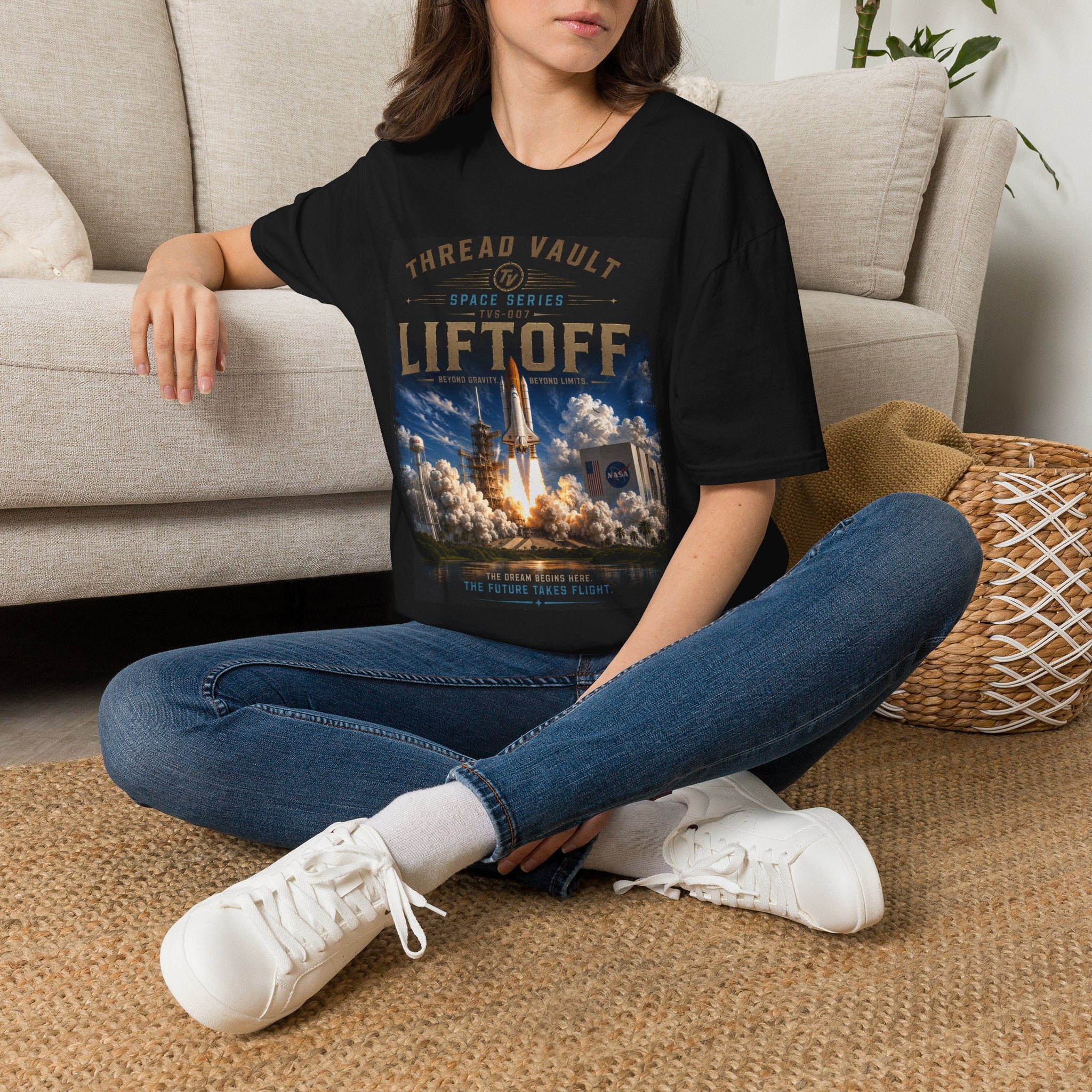 Liftoff | Space Series | TVS-007 | Premium Graphic Tee