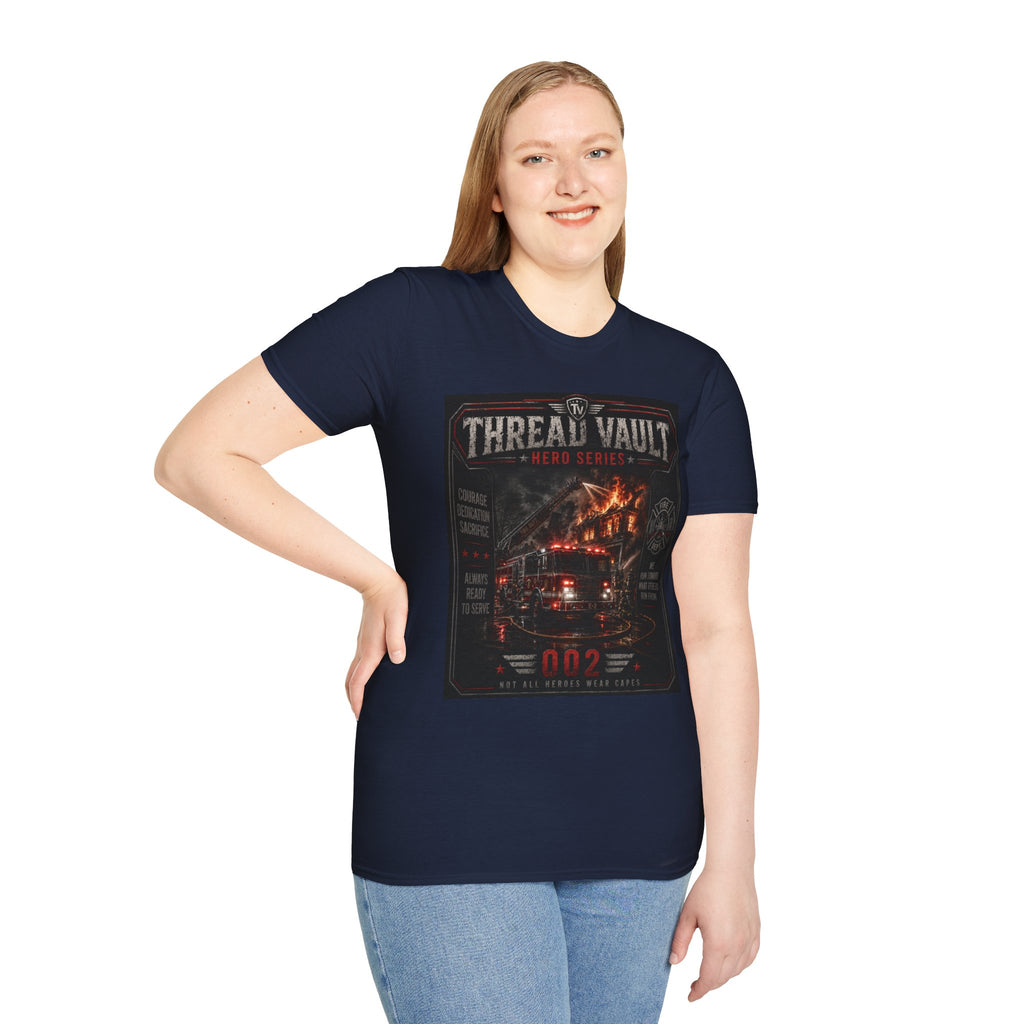 Into the Flames | Hero Series | TVHR-002 | Premium Graphic Tee