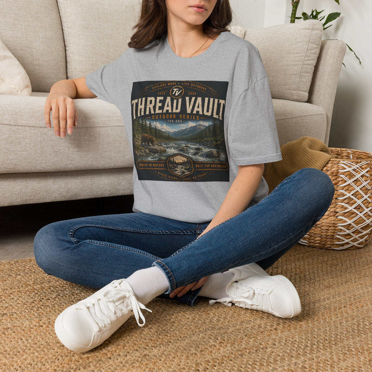 River Rapids | Outdoor Series | TVO-005 | Premium Graphic Tee