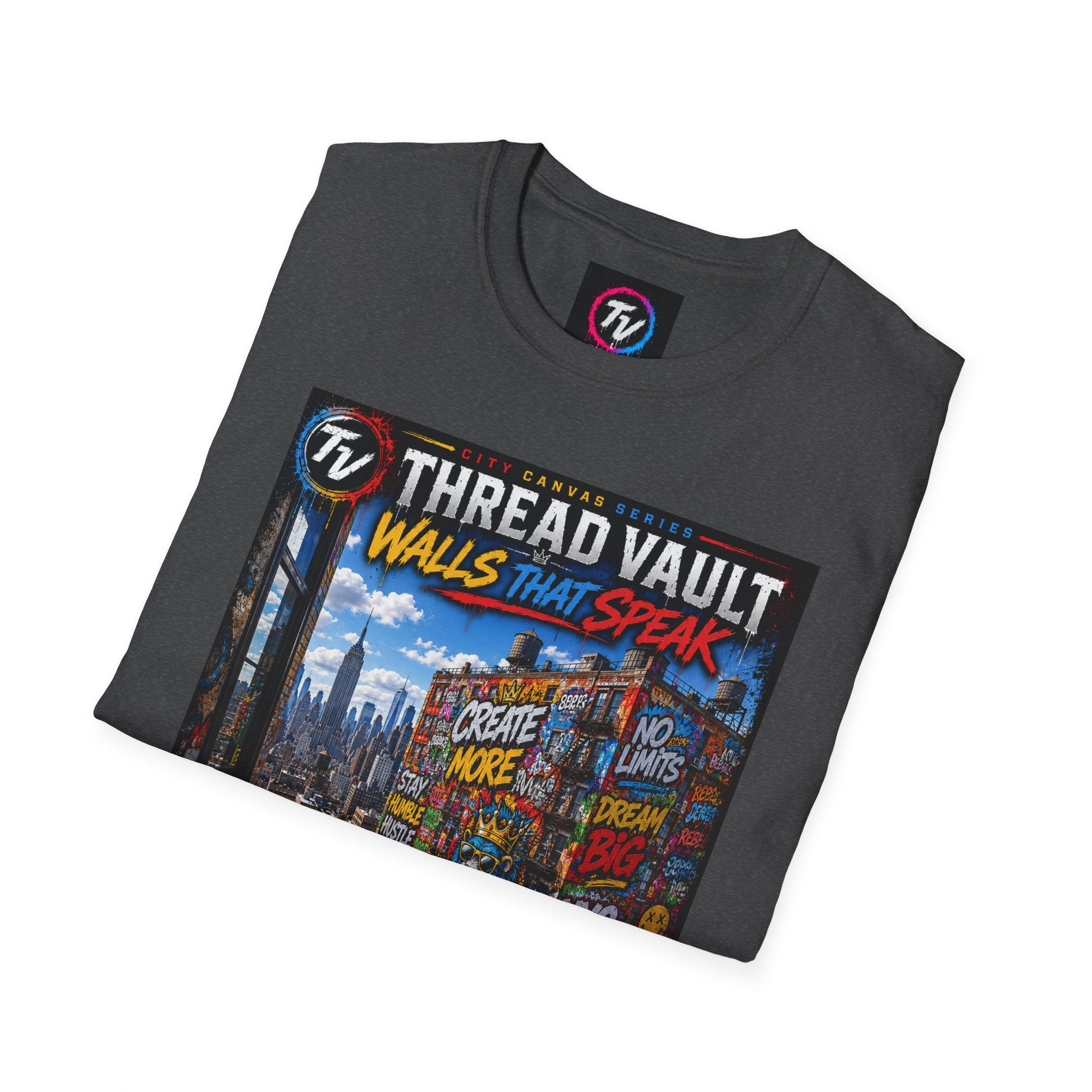 Walls That Speak | City Canvas Series | CVC-010 | Premium Graphic Tee