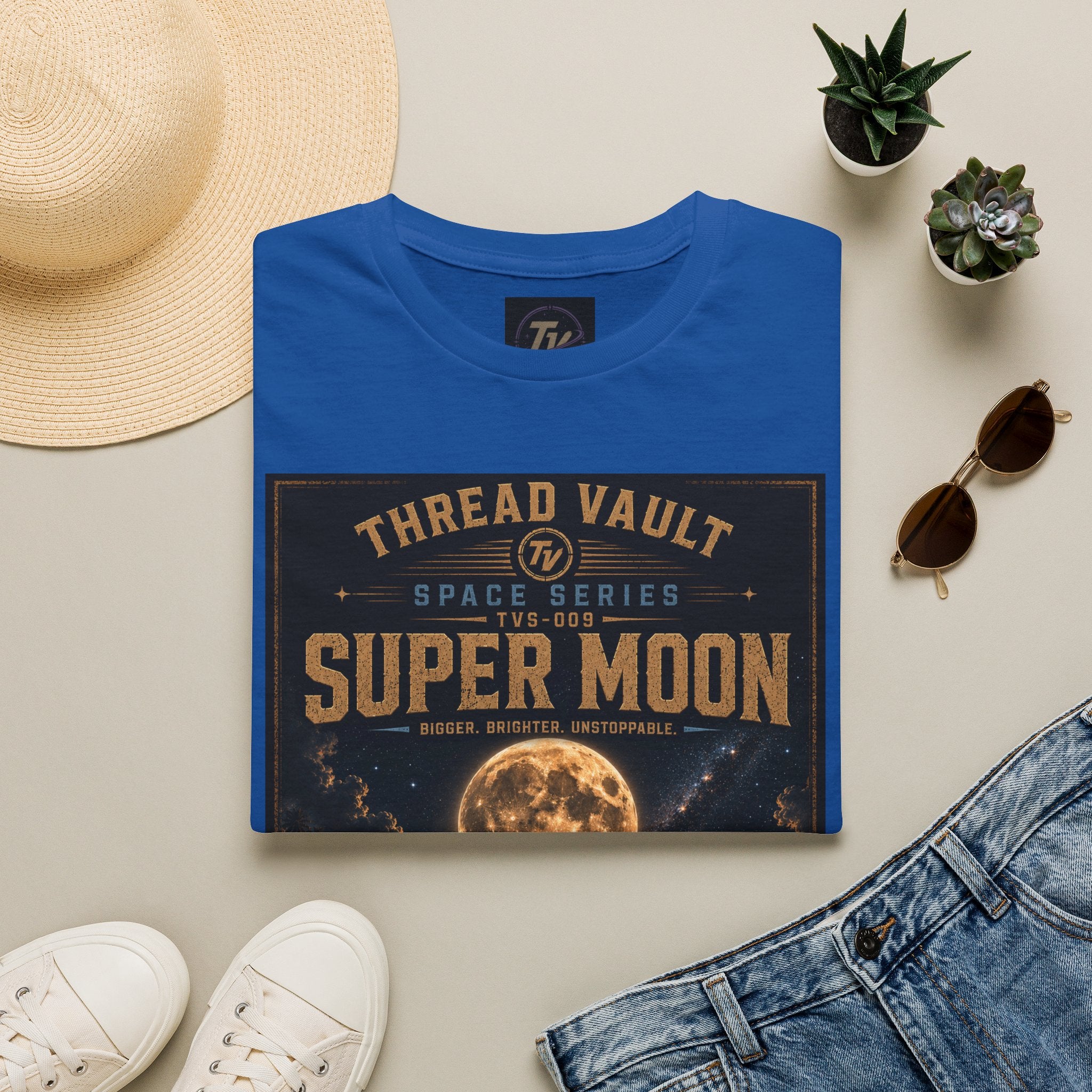 Super Moon | Space Series | TVS-009 | Premium Graphic Tee