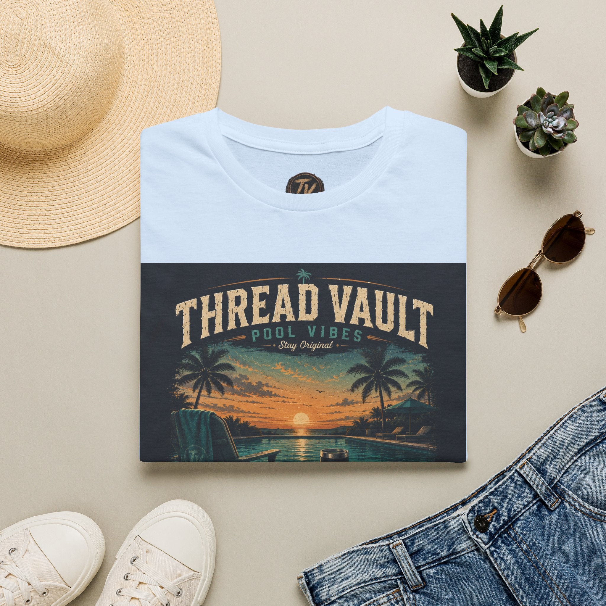 Pool Vibes | Signature Series | TVC-005 | Premium Graphic Tee