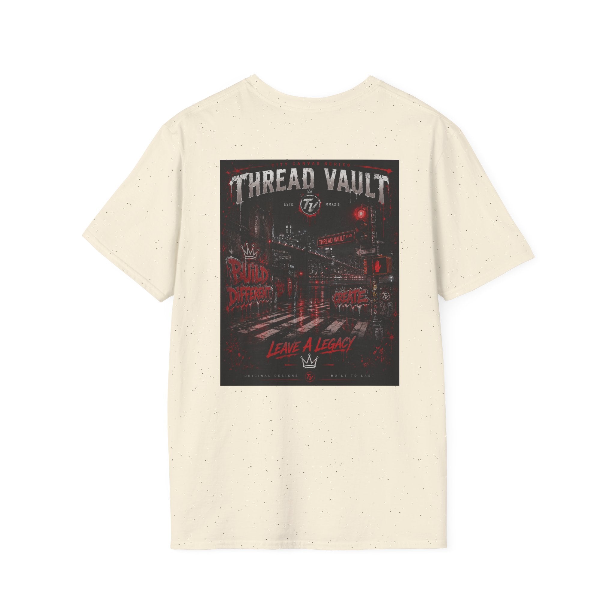 Red Light Revolution | City Canvas Series | CVC-007 | Premium Graphic Tee
