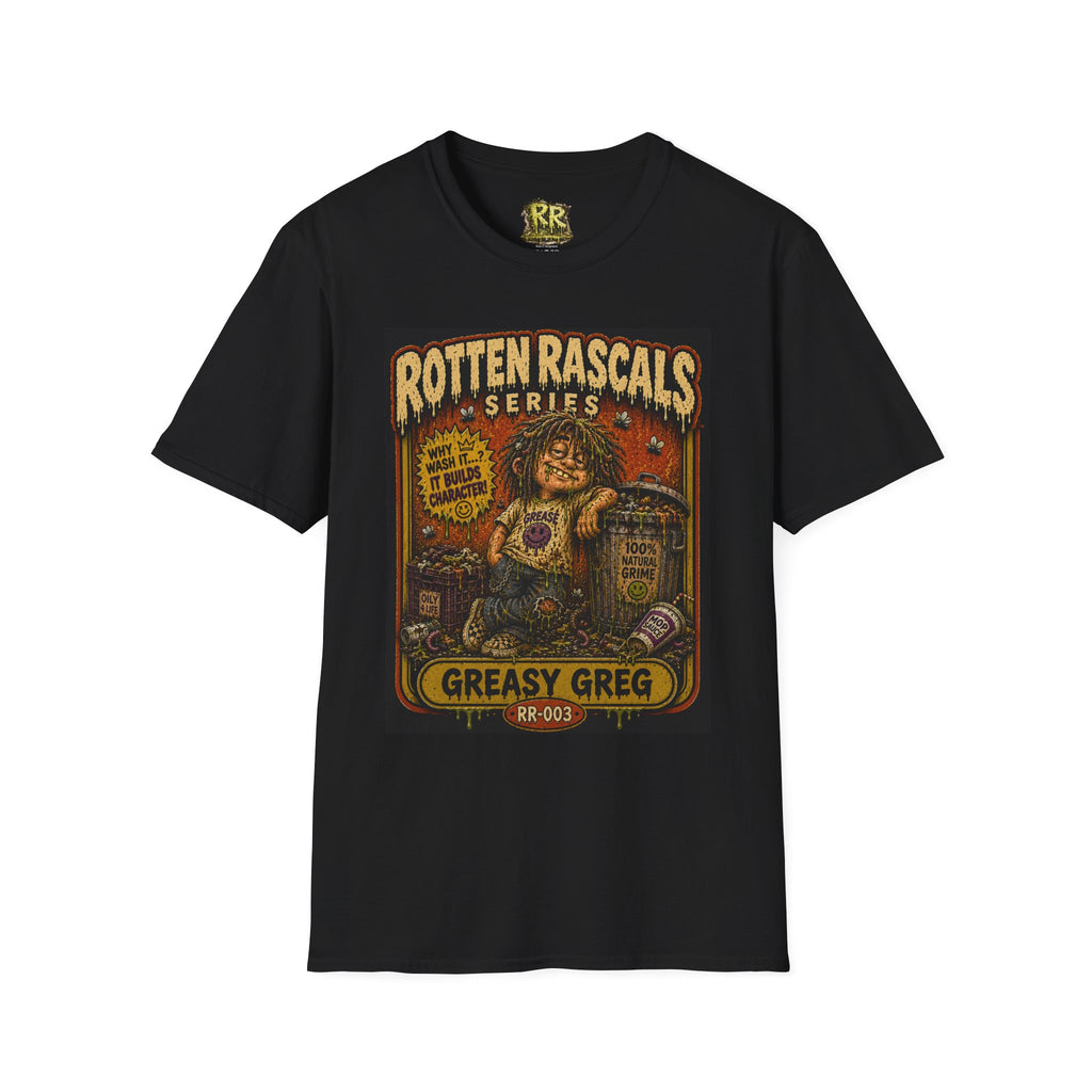 Greasy Greg | Rotten Rascals Series | RR-003 | Premium Graphic Tee