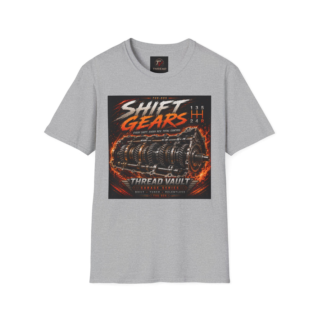 Shift Gears | Garage Series | TVG-005 | Premium Graphic Tee