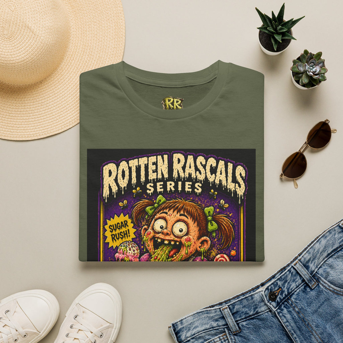 Puky Patty | Rotten Rascals Series | RR-002 | Premium Graphic Tee