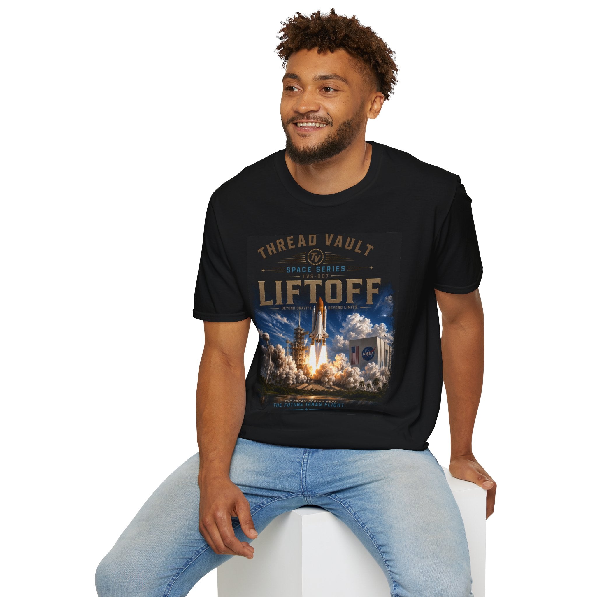 Liftoff | Space Series | TVS-007 | Premium Graphic Tee