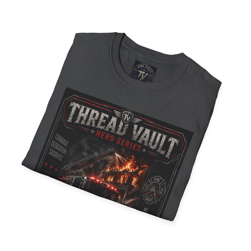 Into the Flames | Hero Series | TVHR-002 | Premium Graphic Tee
