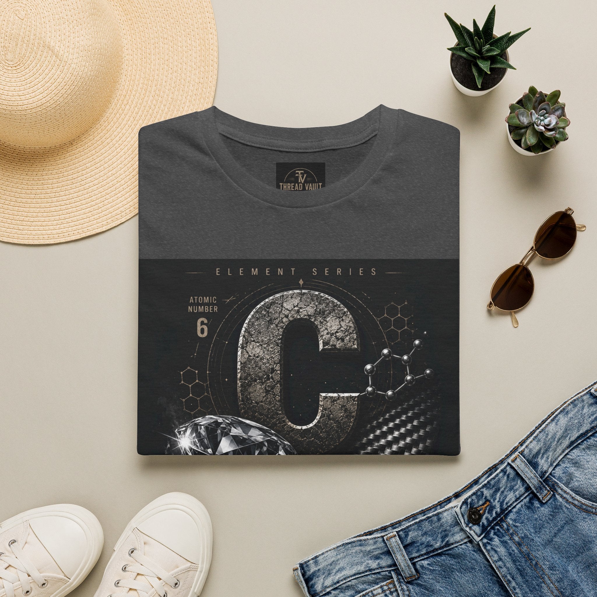 Carbon Element TVE-001 Chemistry Graphic Tee