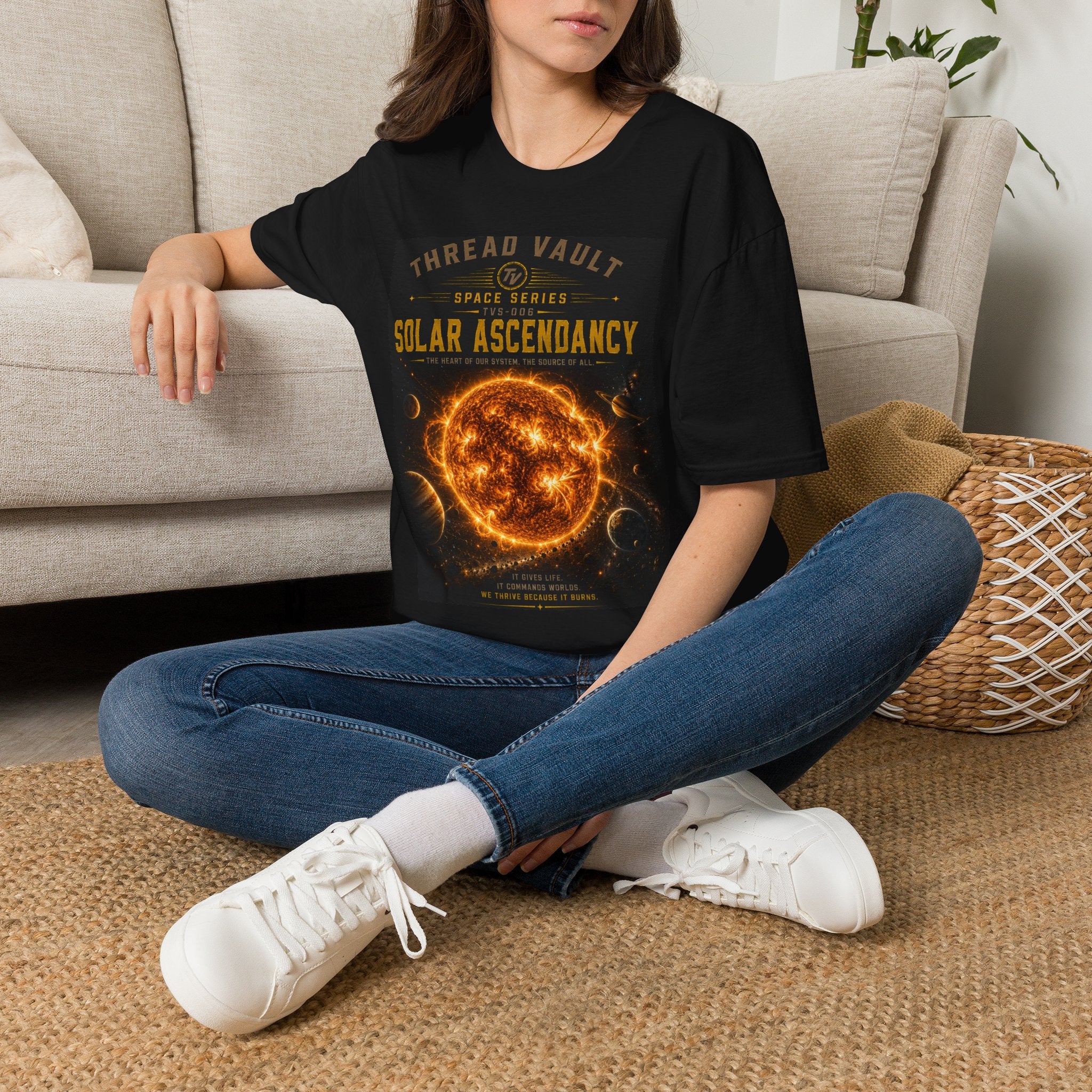 Solar Ascendancy | Space Series | TVS-006 | Premium Graphic Tee