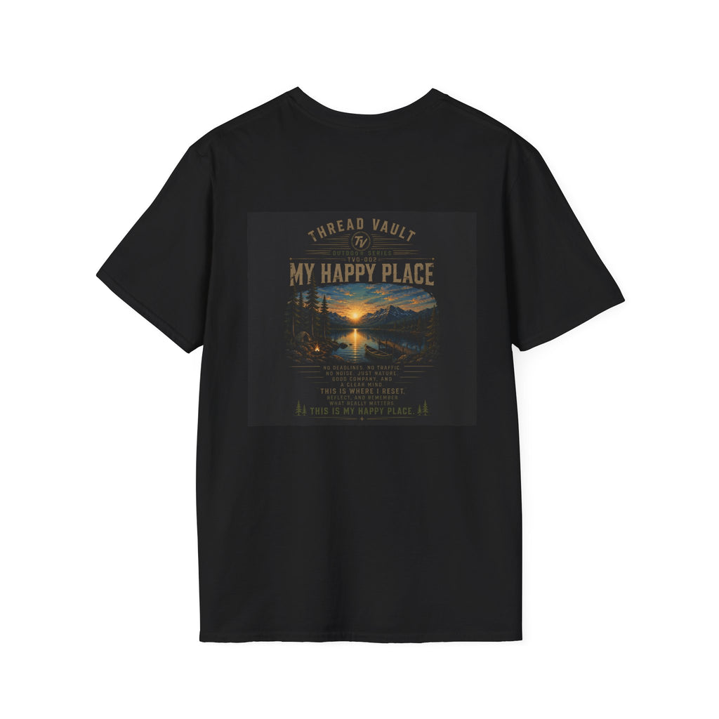 Happy Place | Outdoor Series | TVO-002 | Premium Graphic Tee